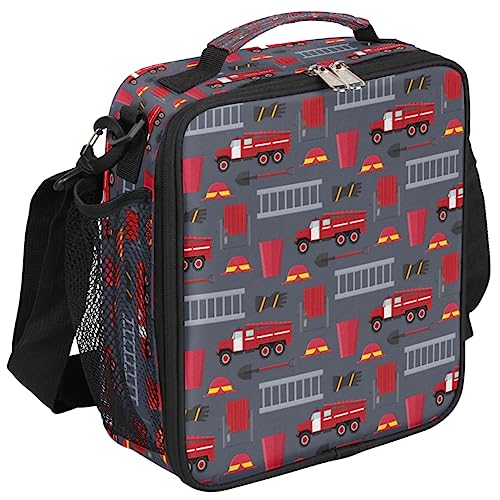A:Cartoon Fire Truck