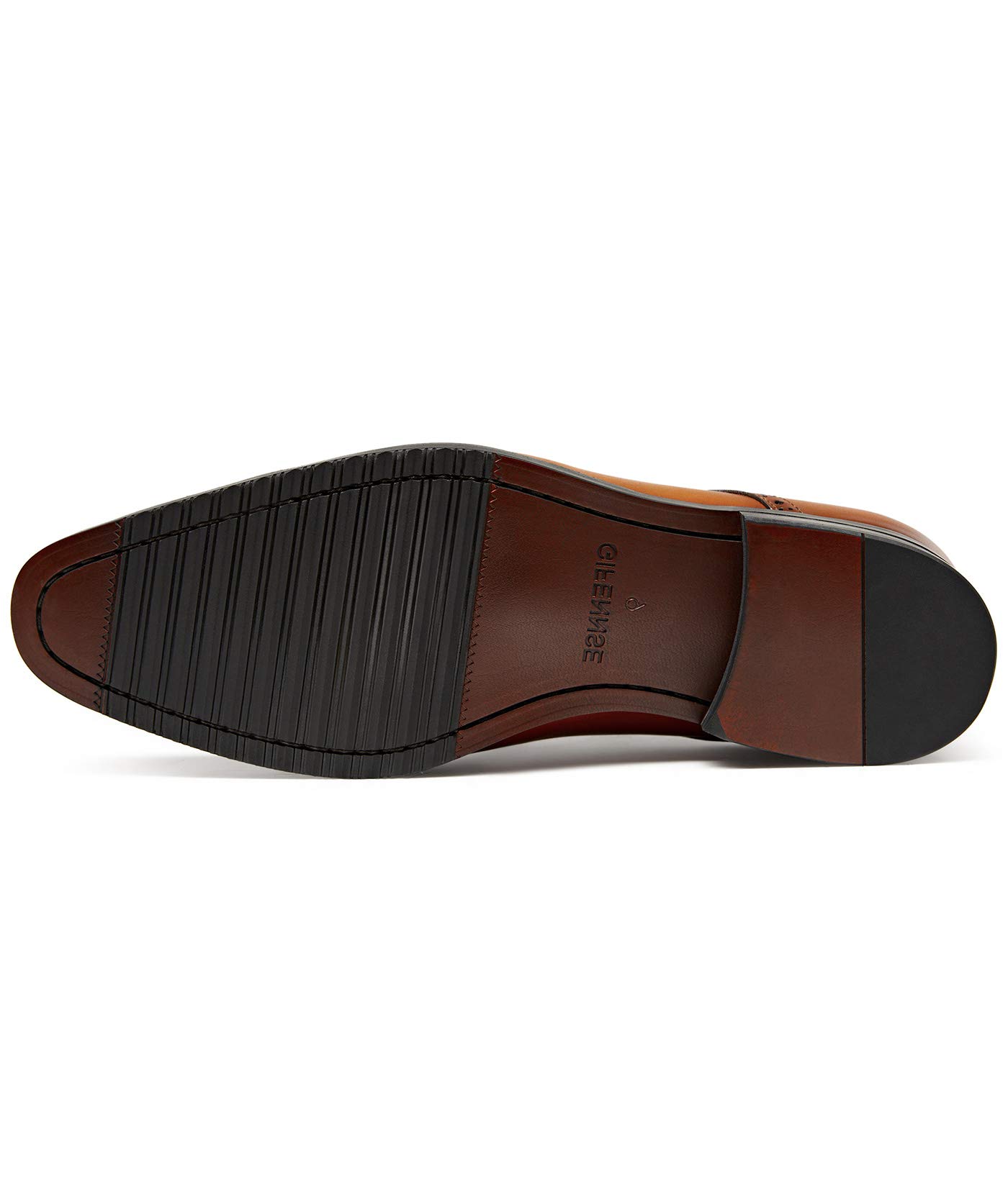 GIFENNSE Men's Dress Shoes - Classic Calfskin Leather Oxford Formal Shoes for Wedding, Business & Office | Comfortable & Stylish Men's Formal Footwear for Special Occasions