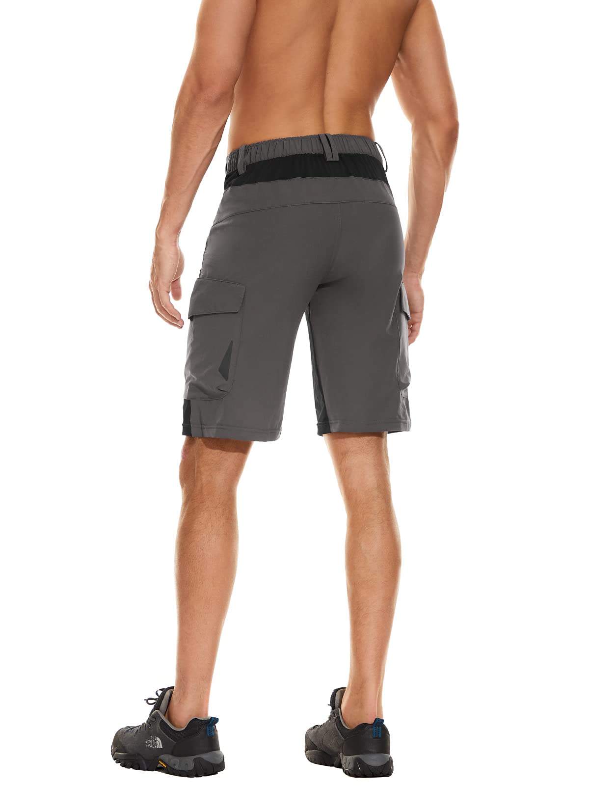 Cycorld Men's Mountain Bike Shorts - Cycling & Hiking Cargo Shorts for Outdoor Adventures