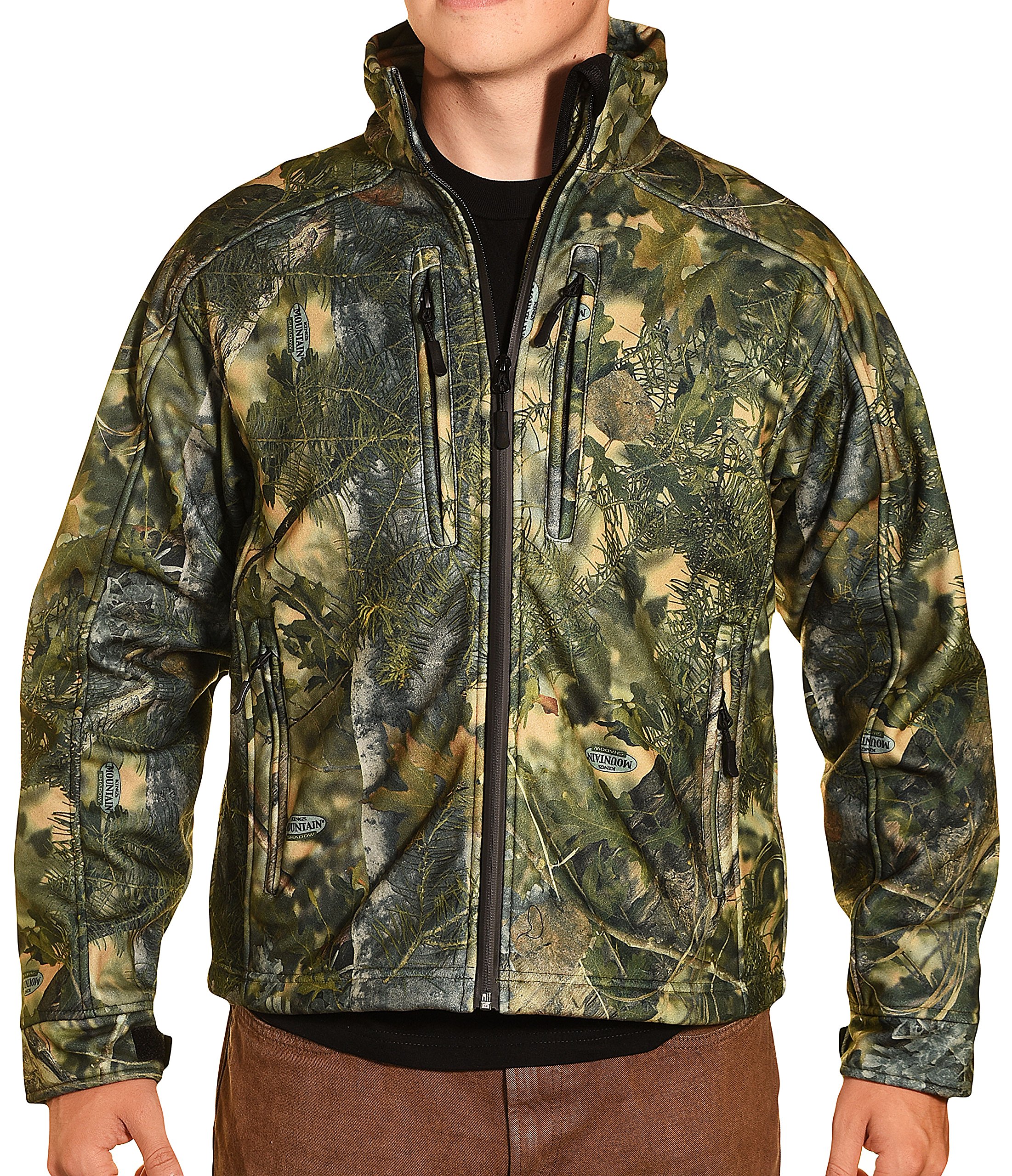 Guides Choice Men's Kings Storm Fleece Parka Jacket - Waterproof Winter Coat for Hiking, Camping & Outdoor Activities