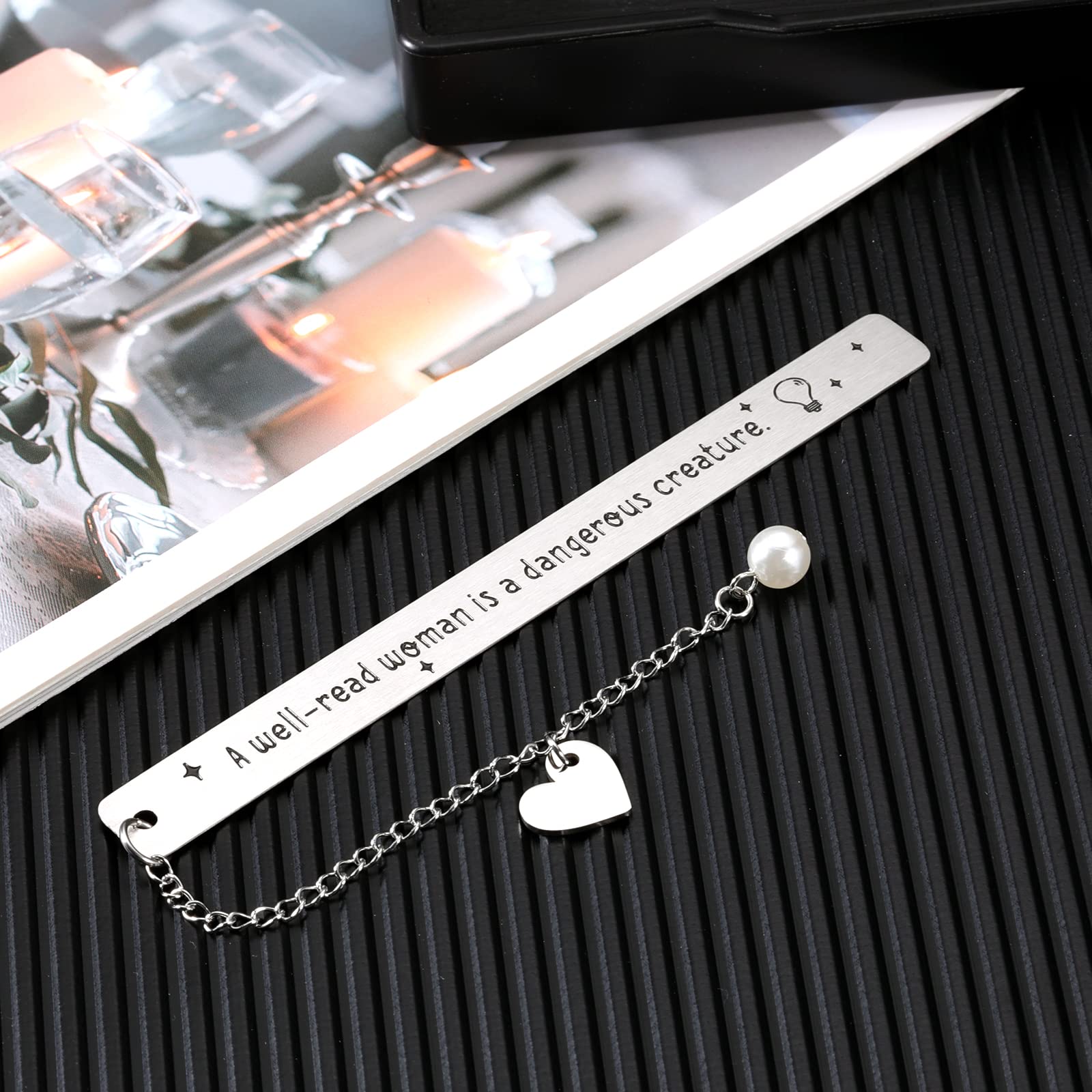 Inspirational Bookmarks for Women - Perfect Gift for Book Lovers, Teachers, Moms & Friends | Birthday, Valentine's Day, Teacher Appreciation & Back to School | Great for Reading, Journaling & Book Clubs