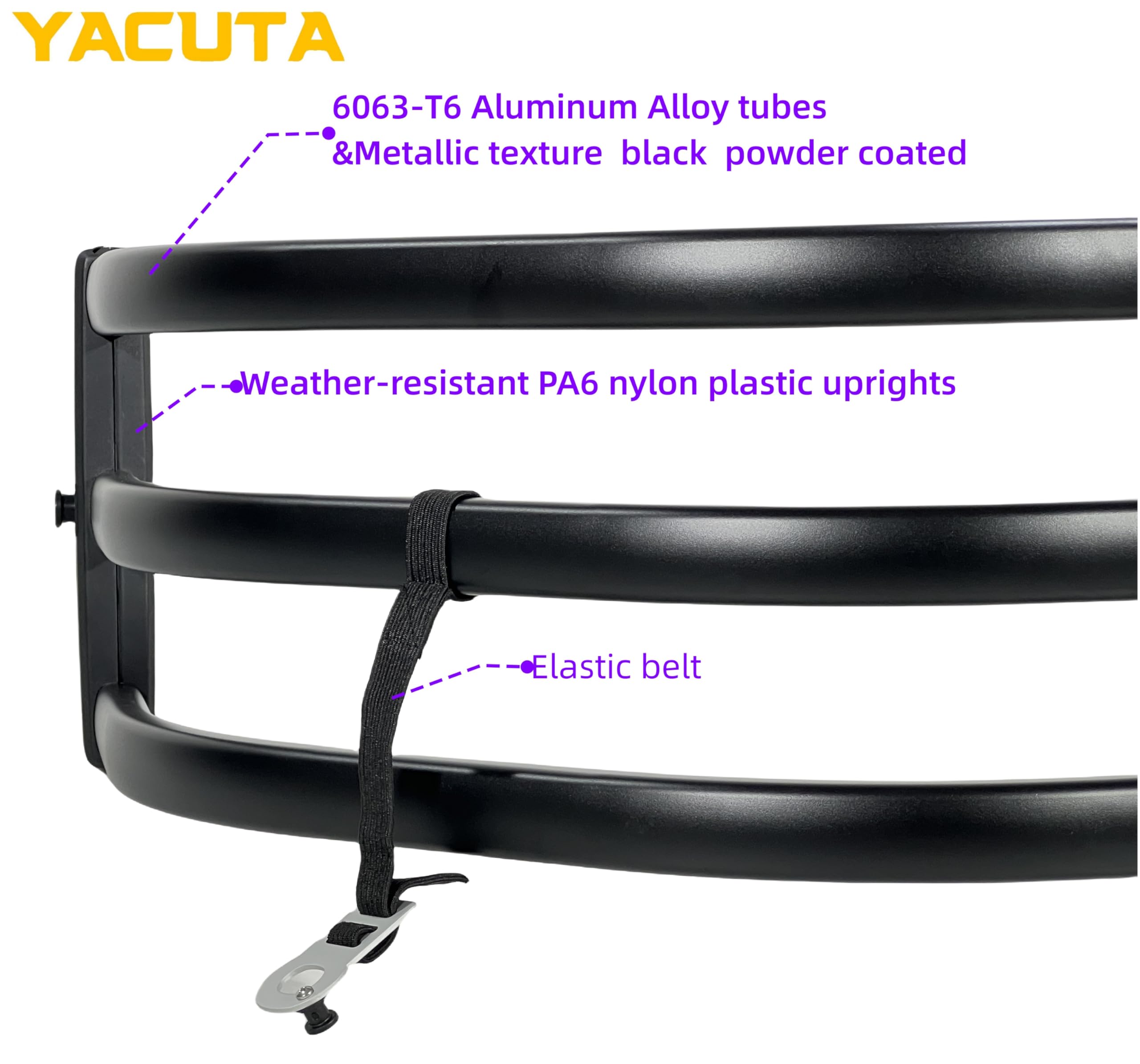 Truck Bed Extender for F150, F250, Tundra, Ram, Silverado, Sierra & Titan - Heavy Duty Pickup Truck Accessories (YCP080016) | Perfect for Hauling Lumber, ATVs & Camping Gear