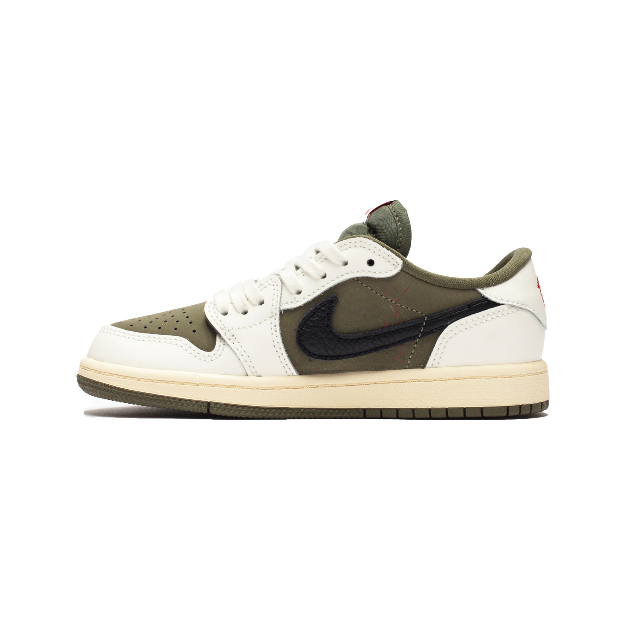 Air Jordan 1 Retro Low OG SP Travis Scott 'Medium Olive' PS Sneakers (2024) - Men's Basketball Shoes for Casual Wear & Street Fashion