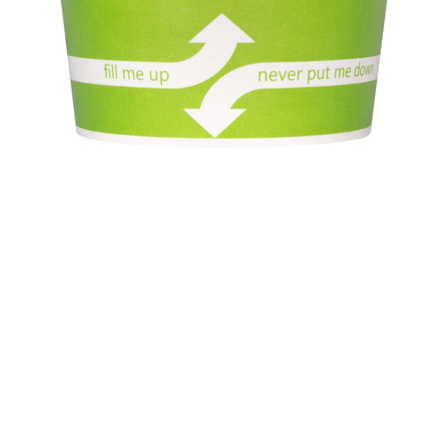 12oz (1000 Count) Eco-Friendly Paper Ice Cream Cups & Soup Bowls - Hot/Cold Food Containers for Ice Cream, Gelato, Yogurt, Soups & Snacks - Perfect for Parties, Catering & Dessert Shops - Green