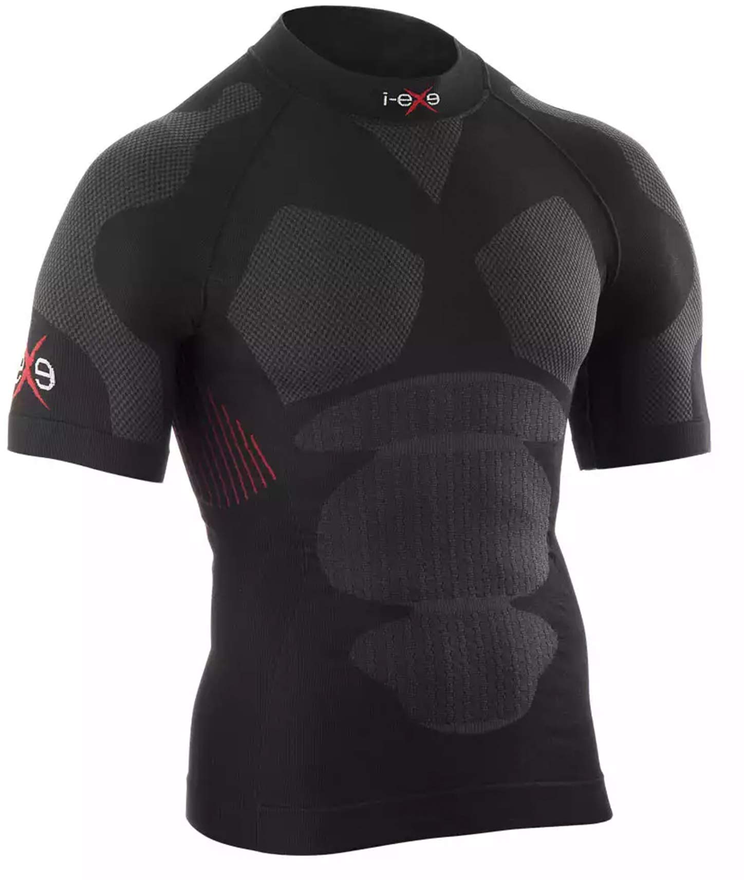 I-EXE Men's & Women's Compression Shirt - Short & Long Sleeve Workout Tee for Gym, Running, Yoga & Muscle Recovery | Moisture-Wicking & Breathable Athletic Top for Training & Sports Performance