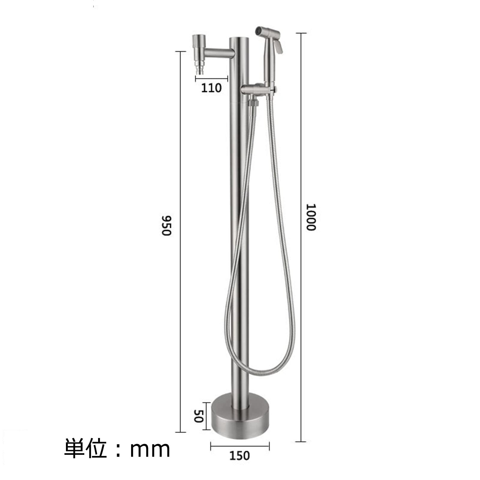 Vertical Water Column for Home Decor - Elegant Glass Vase with LED Lights for Living Room, Office, and Wedding Centerpieces