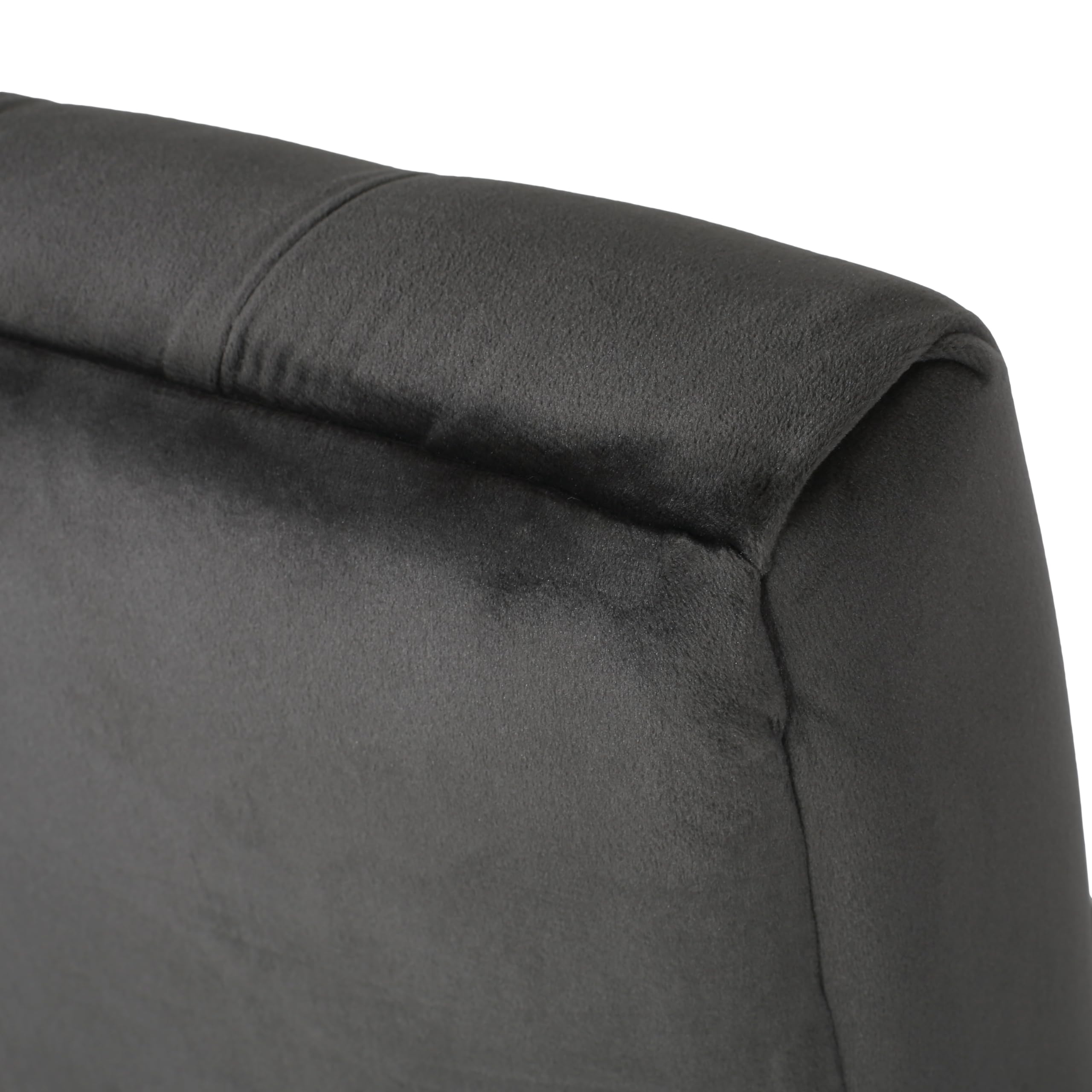 Christopher Knight Home Carolina Velvet Dining Chairs - Set of 2, Charcoal Gray Upholstered Seating for Dining Room, Kitchen, or Breakfast Nook