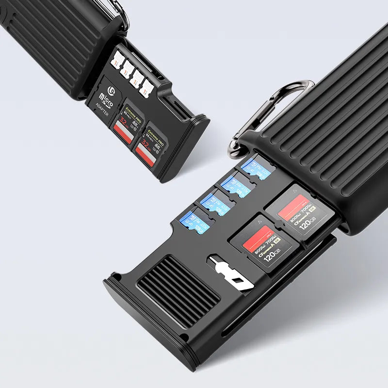 Ulanzi MCR 01 & MCR 02 High-Speed Multi-Card Reader for SD, Micro SD, CF - Perfect for Photographers, Videographers & Content Creators