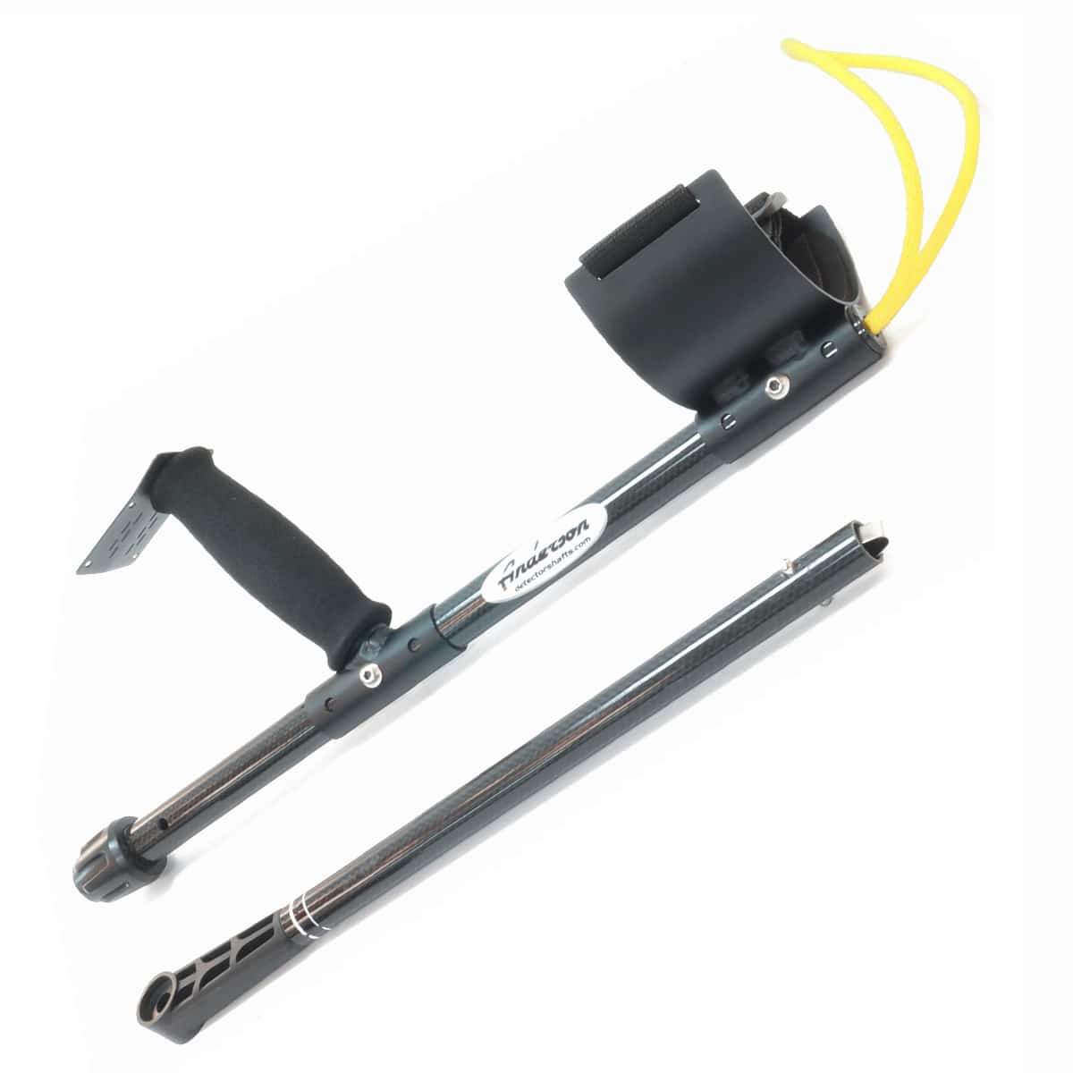 Anderson Garrett AT Pro/Gold Shallow Water Carbon Fiber Shaft - Lightweight Metal Detector Accessory for Beach, River & Underwater Treasure Hunting