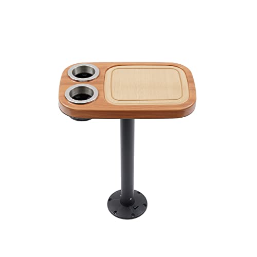 Cinnamon Table/Black Leg/Saddle Mat
