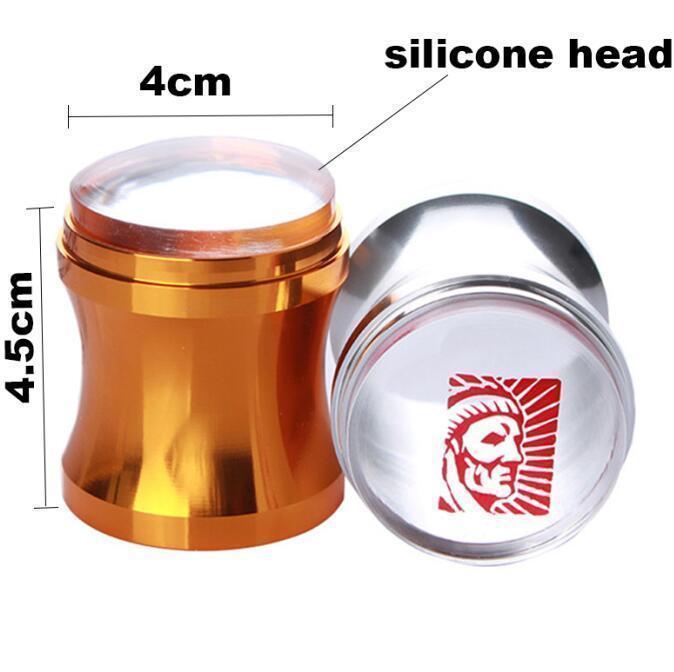 Premium Gold & Silver Stamper and Scraper Set - 4cm Large Diameter for DIY Crafts, Card Making, and Scrapbooking Projects