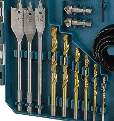 Makita P-90641 18V Cordless Drill and Saw Combo Kit - Power Tools for Woodworking, Metal Drilling & DIY Home Projects