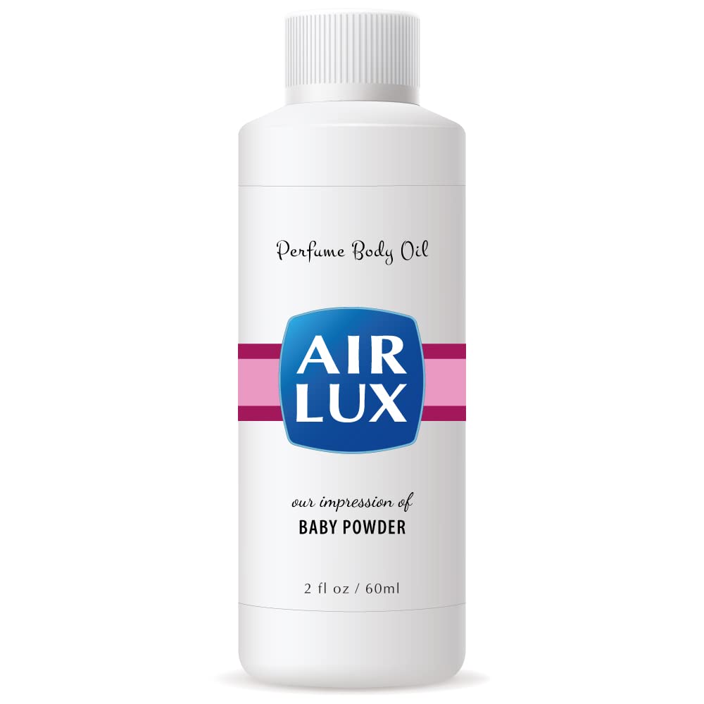 Emra Baby Powder Perfume for Women & Men - Long Lasting, Alcohol-Free Fragrance Oil | Pure Concentrated Cologne Replica | 2 Fl Oz Bulk Size | Perfect for Daily Wear, Office & Special Occasions