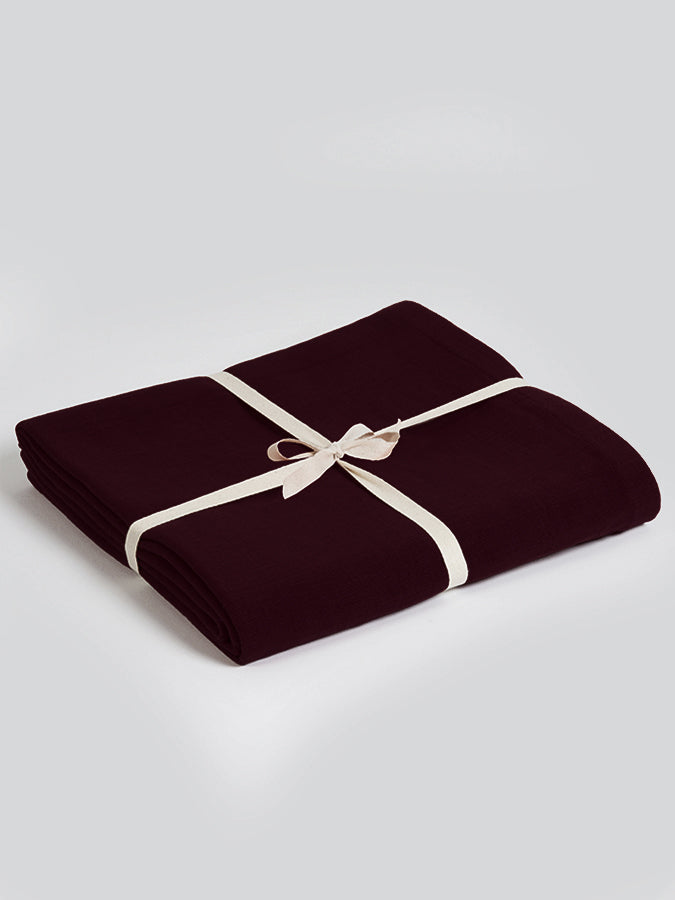 GOTS Certified Organic Cotton Yoga Blanket for Meditation, Hot Yoga, and Home Practice - Eco-Friendly & Soft Yoga Mat Cover