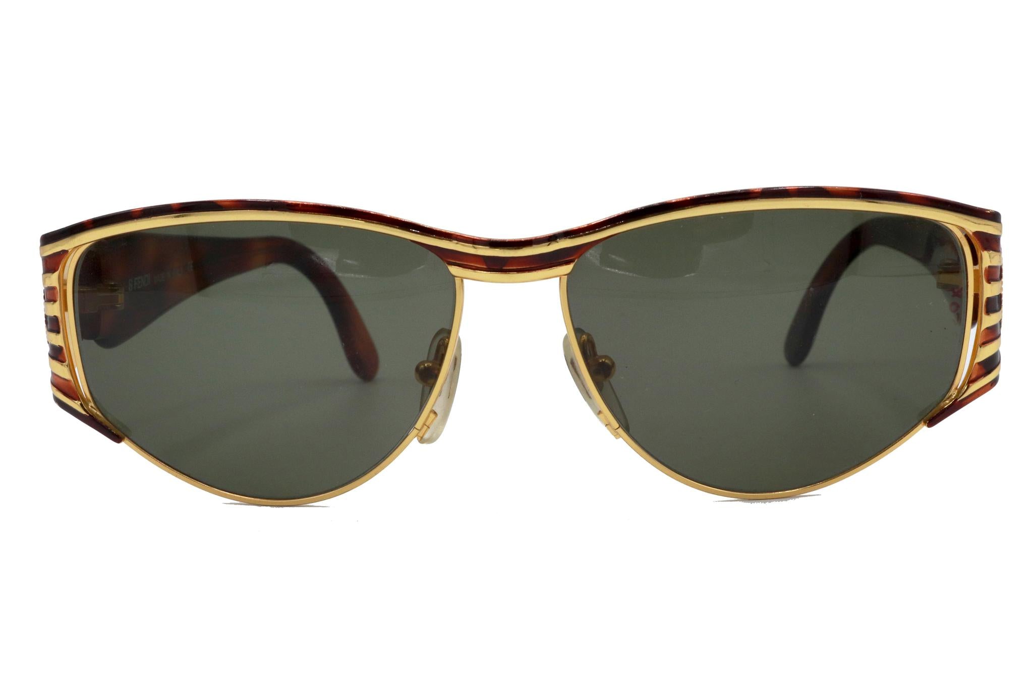 FENDI FS 298 Sunglasses - Col. 358 - Luxury Designer Shades for Women & Men - Perfect for Outdoor Activities, Travel & Fashion Accessories