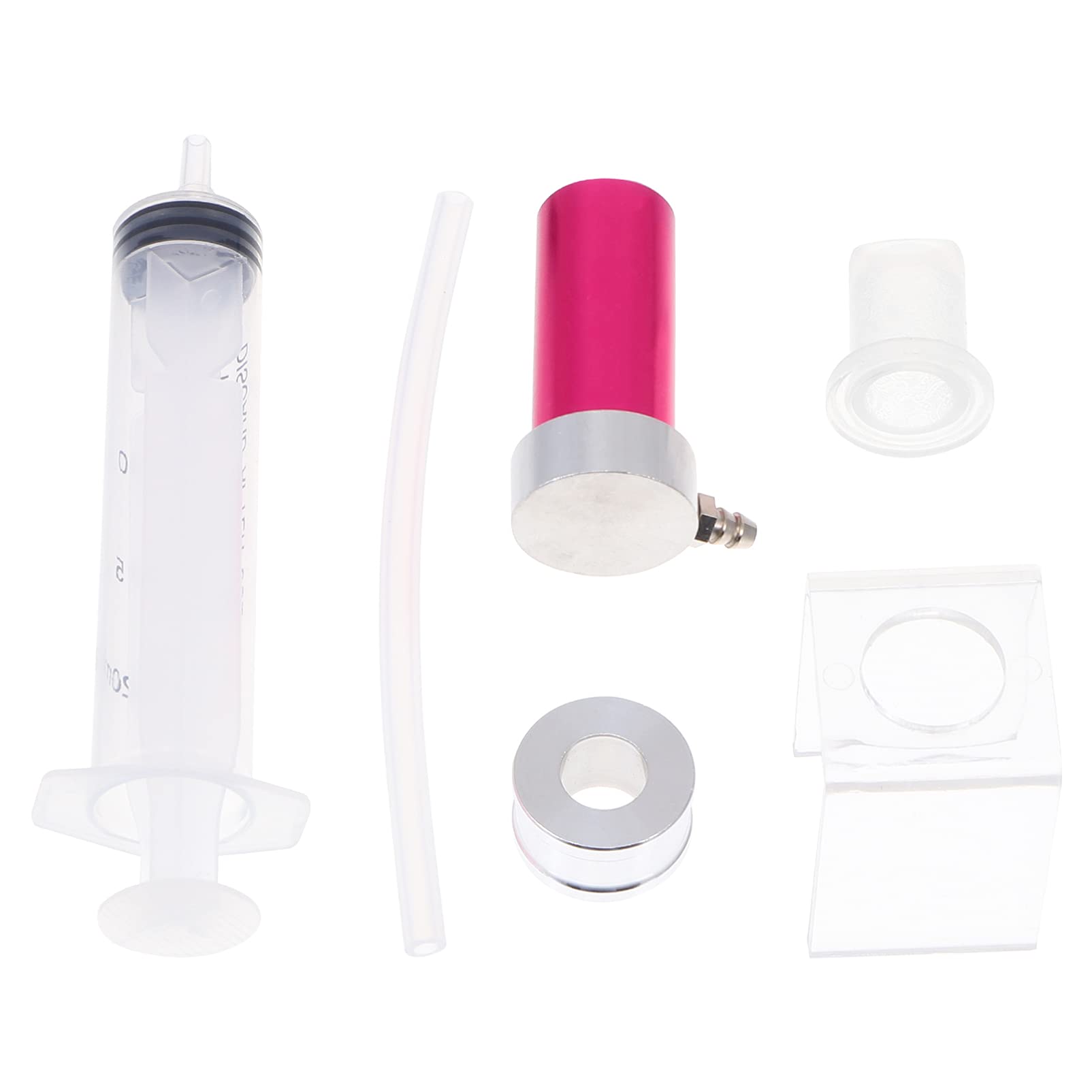 Lurrose DIY Lipstick Mold Set - 4pcs Silicone Lip Balm Molds with Bracket for Home Cosmetics Crafting