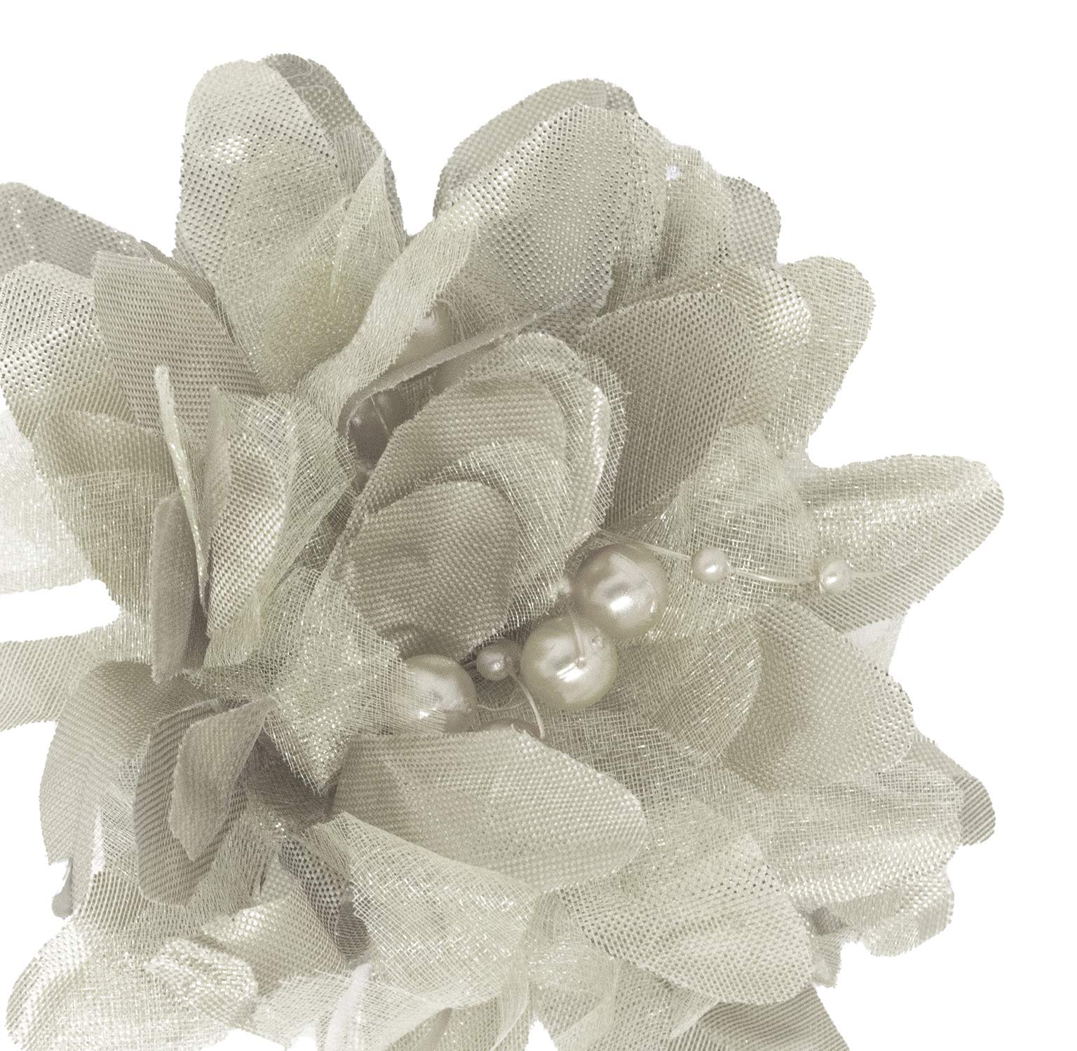Baal Bridal Hair Clips for Baby Girls - Elegant Cream Hair Accessories (Pack of 1) - Perfect for Birthday Gifts, Weddings & Special Occasions