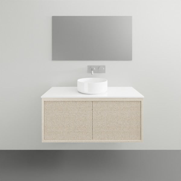 ADP Clifton Ensuite Vanity - Modern Bathroom Vanity Set with Sink & Mirror, Perfect for Small Space & Apartment Bathroom Remodeling