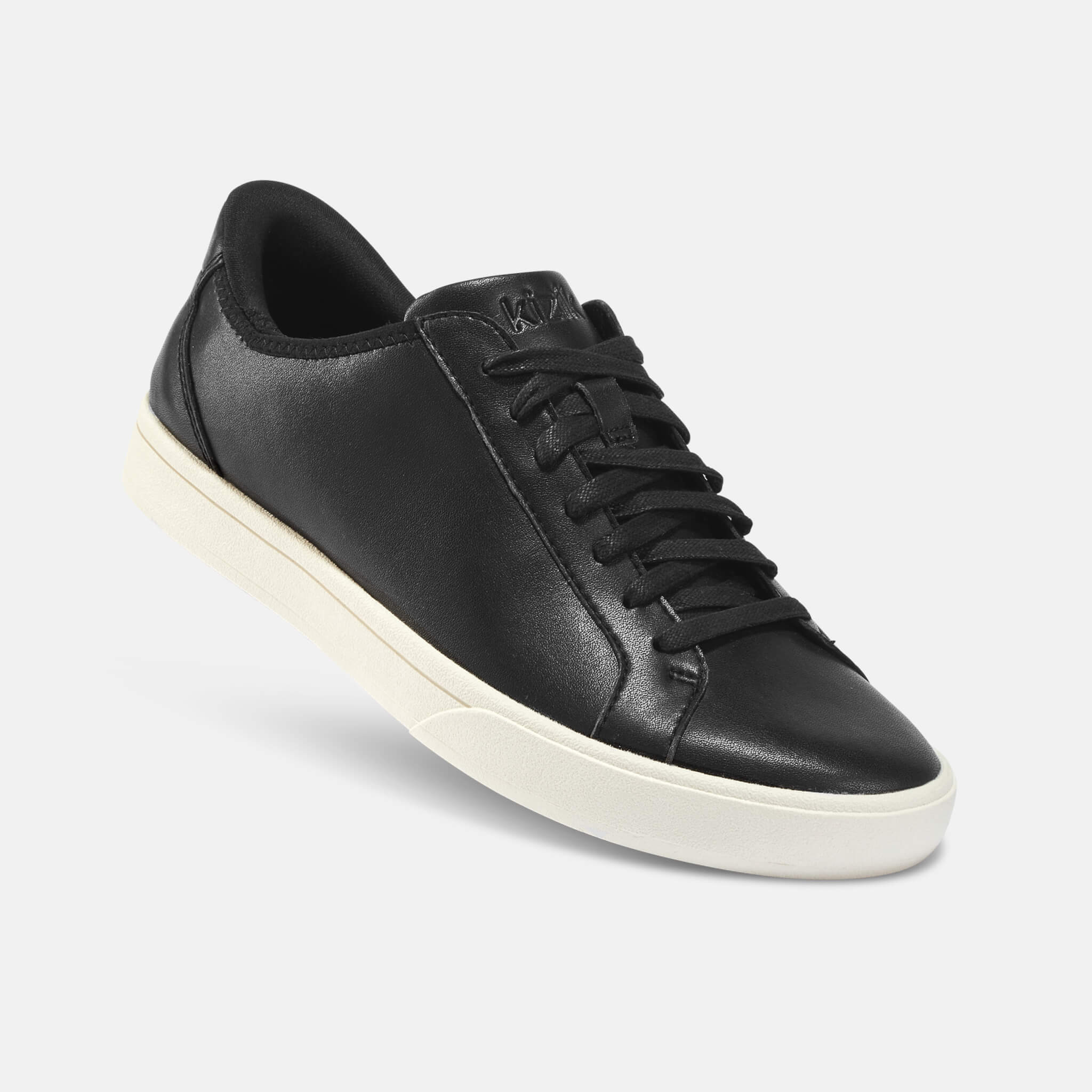 Women's Irvine Plus Size Black/Pristine Casual Sneakers - Comfortable Walking Shoes for Women, Perfect for Daily Wear, Gym & Outdoor Activities