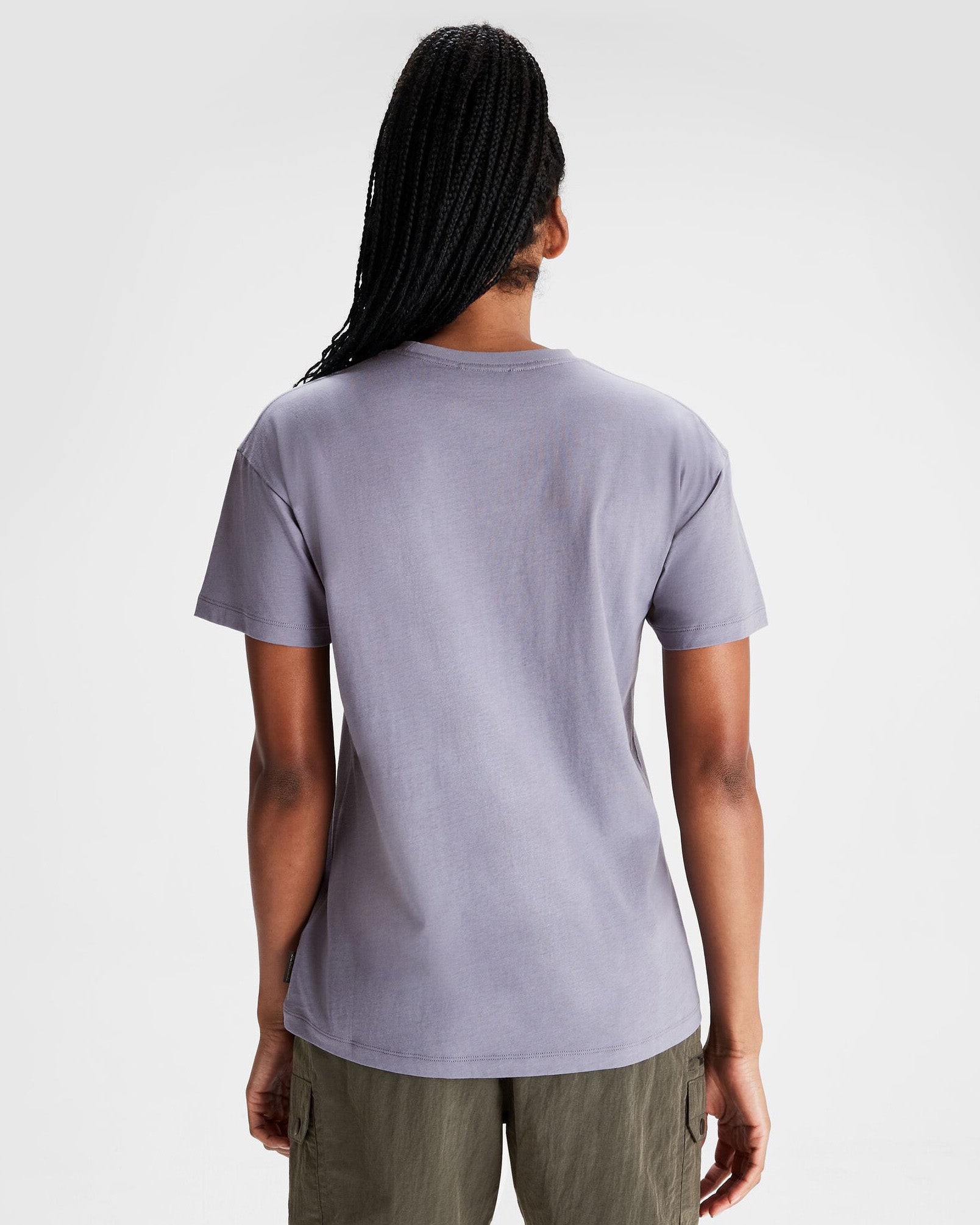 Organic Cotton Women's T-Shirt - Dark Haze | Soft & Breathable Casual Tee for Everyday Wear, Travel & Outdoor Activities