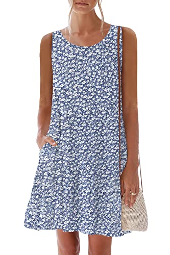 Blue Sleeveless