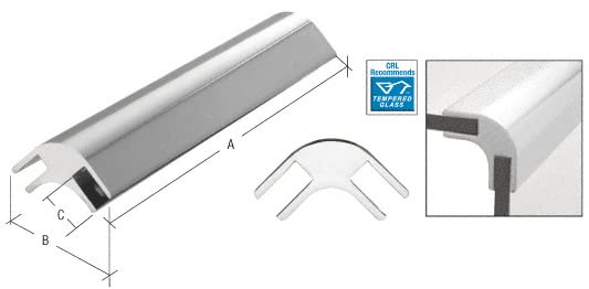 CRL Chrome GFC2905CH 27-3/4