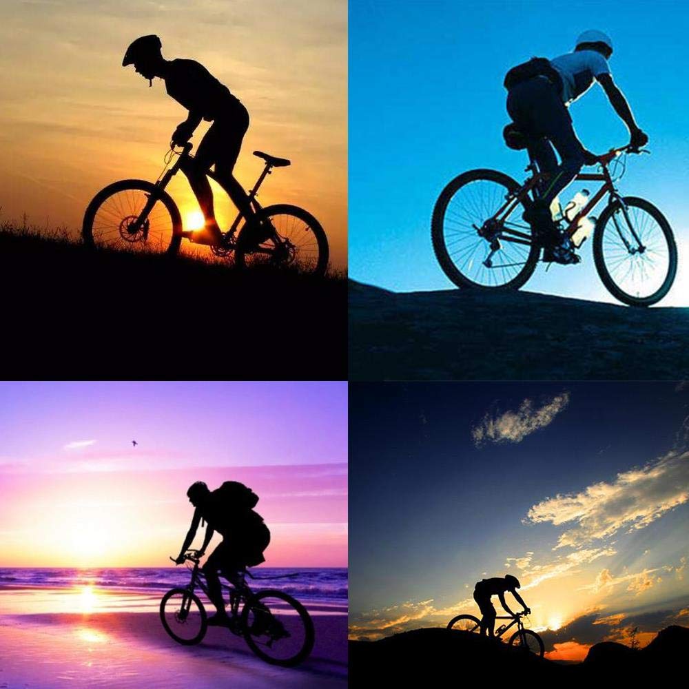 Men's Pro Cycling Jersey Set - Long Sleeve Quick Dry Bike Jacket & Bib Shorts with 9D Padding - Breathable Comfort for Road Biking & Mountain Cycling - Perfect for Training, Racing & Outdoor Sports