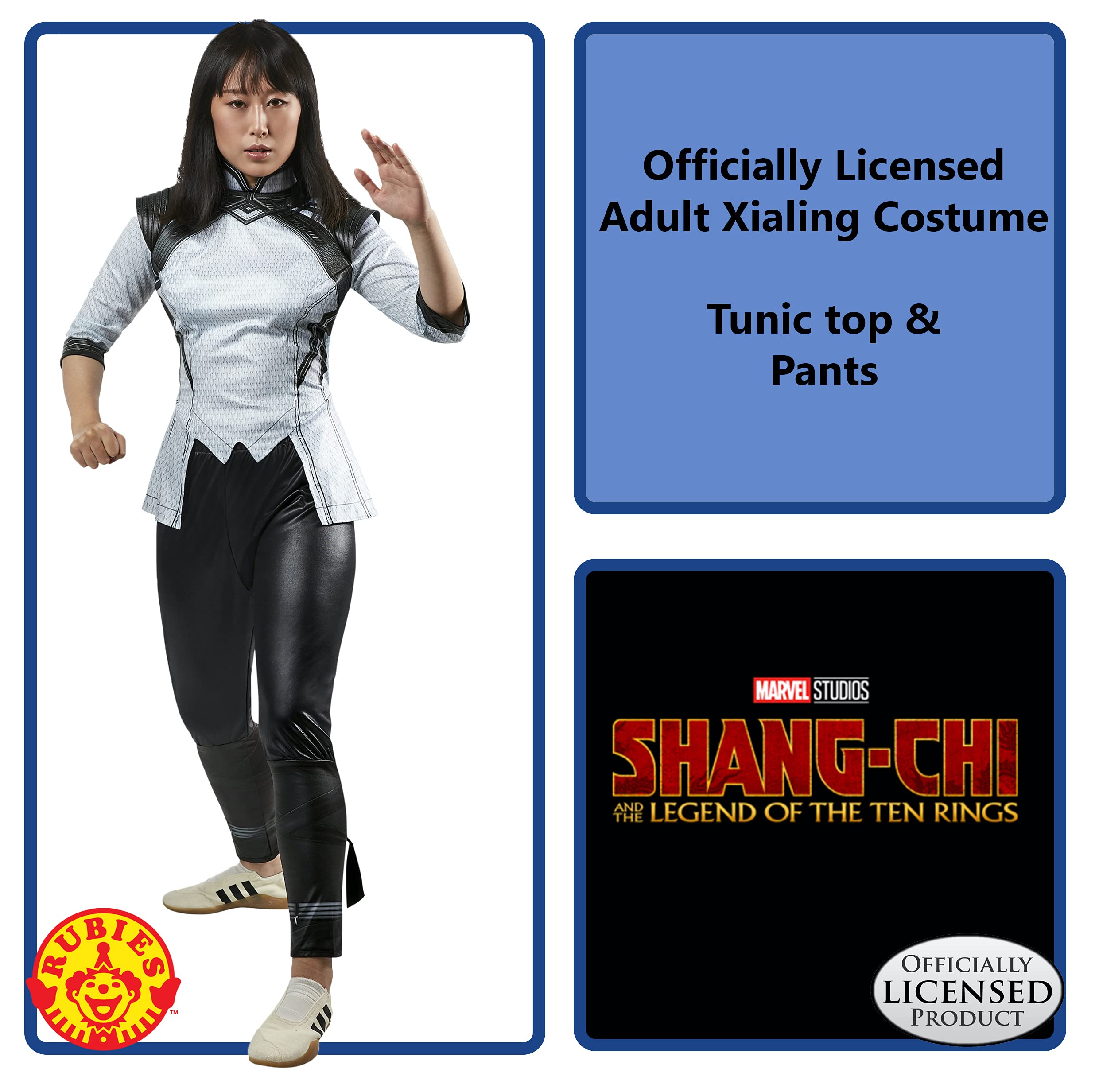 Rubies Women's Marvel Shang-Chi: Legend of The Ten Rings Xialing Deluxe Costume - Small Size | Official Licensed Cosplay Outfit for Halloween, Comic Con & Movie Themed Parties