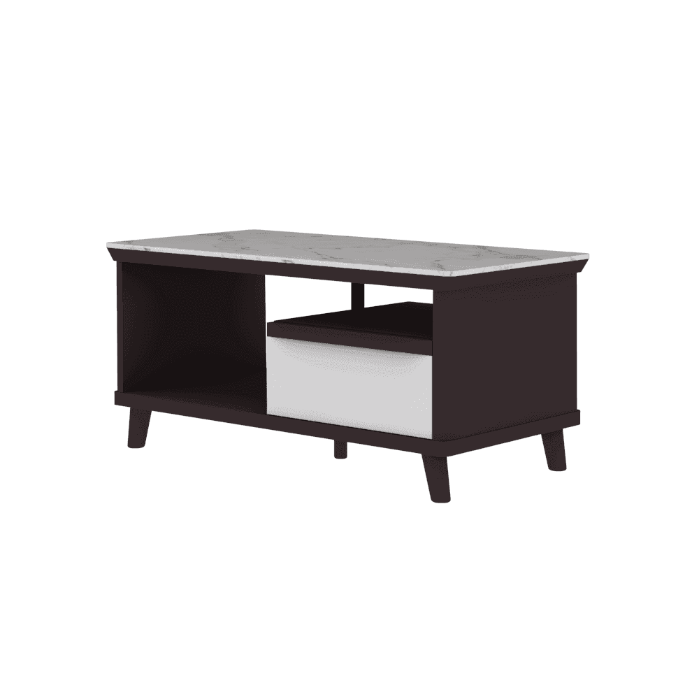 Modern Heve Coffee Table - 100cm Solid Wood Living Room Furniture for Home Decor | Perfect for Small Spaces, Apartments & Cozy Living Rooms