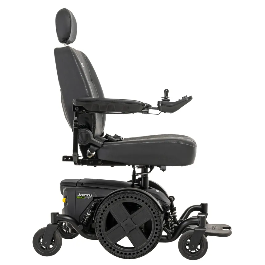 Jazzy® EVO 614 HD Power Wheelchair - Heavy Duty Mobility Scooter for Adults | Indoor & Outdoor Use | All-Terrain Electric Wheelchair for Daily Commuting, Shopping & Travel