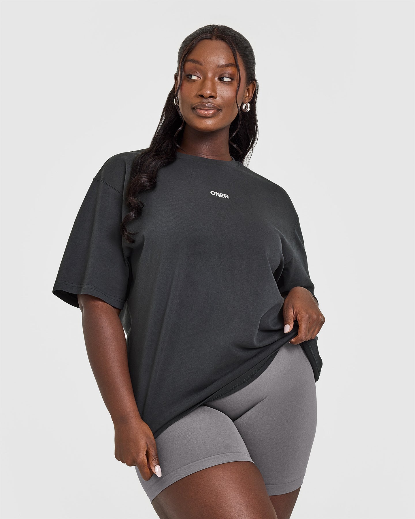 Raising The Bar Oversized Washed Cotton T-Shirt for Men & Women | Soft Vintage Style Tee | Casual Streetwear & Lounge Wear