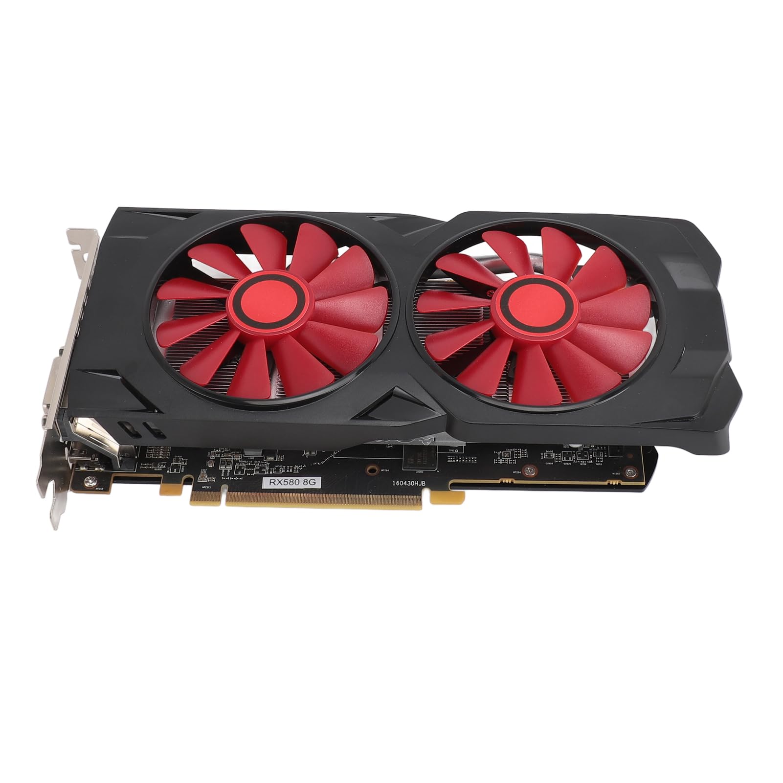 Annadue RX580 8GB GDDR5 256-Bit Gaming Graphics Card with Dual Cooling Fans | PCIe Video Card for Desktop PC | Perfect for 1080p Gaming, Video Editing & Cryptocurrency Mining