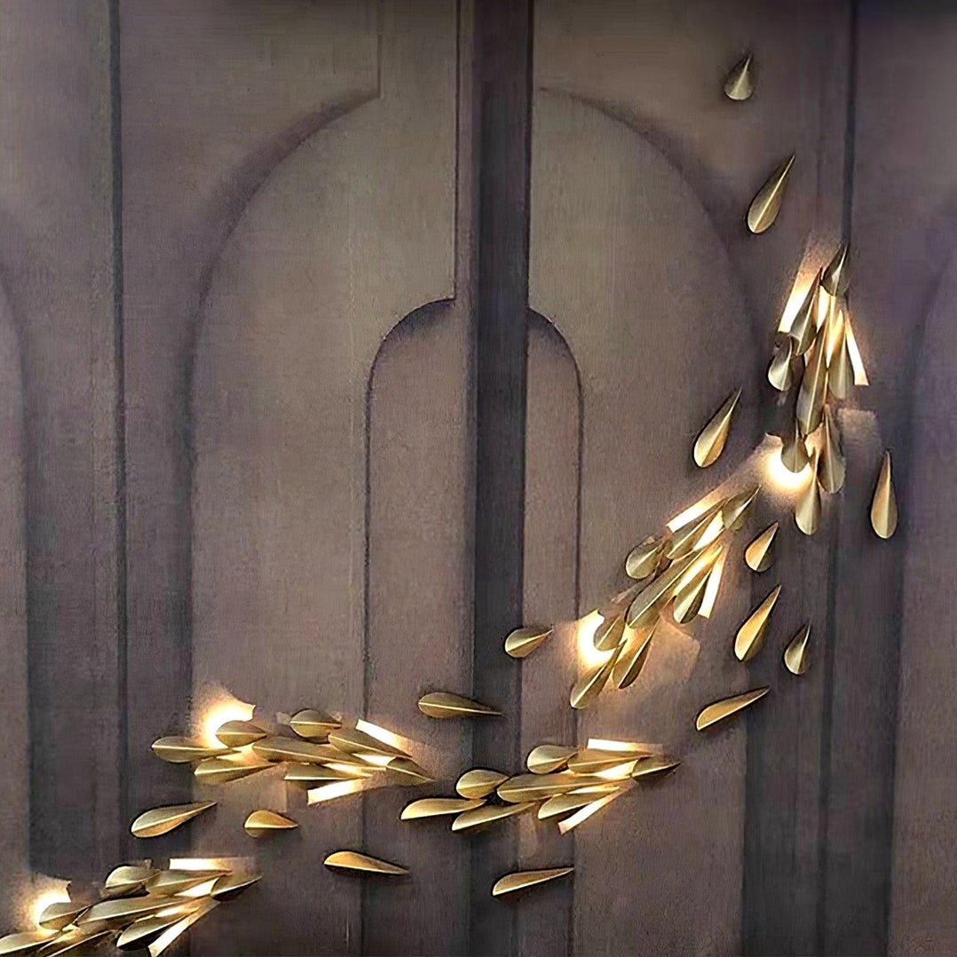 Modern Anodized Aluminum Wall Lamp - Sleek Indoor/Outdoor Sconce Lighting for Bedroom, Living Room, Patio & Hallway - Energy Efficient LED Wall Light Fixture