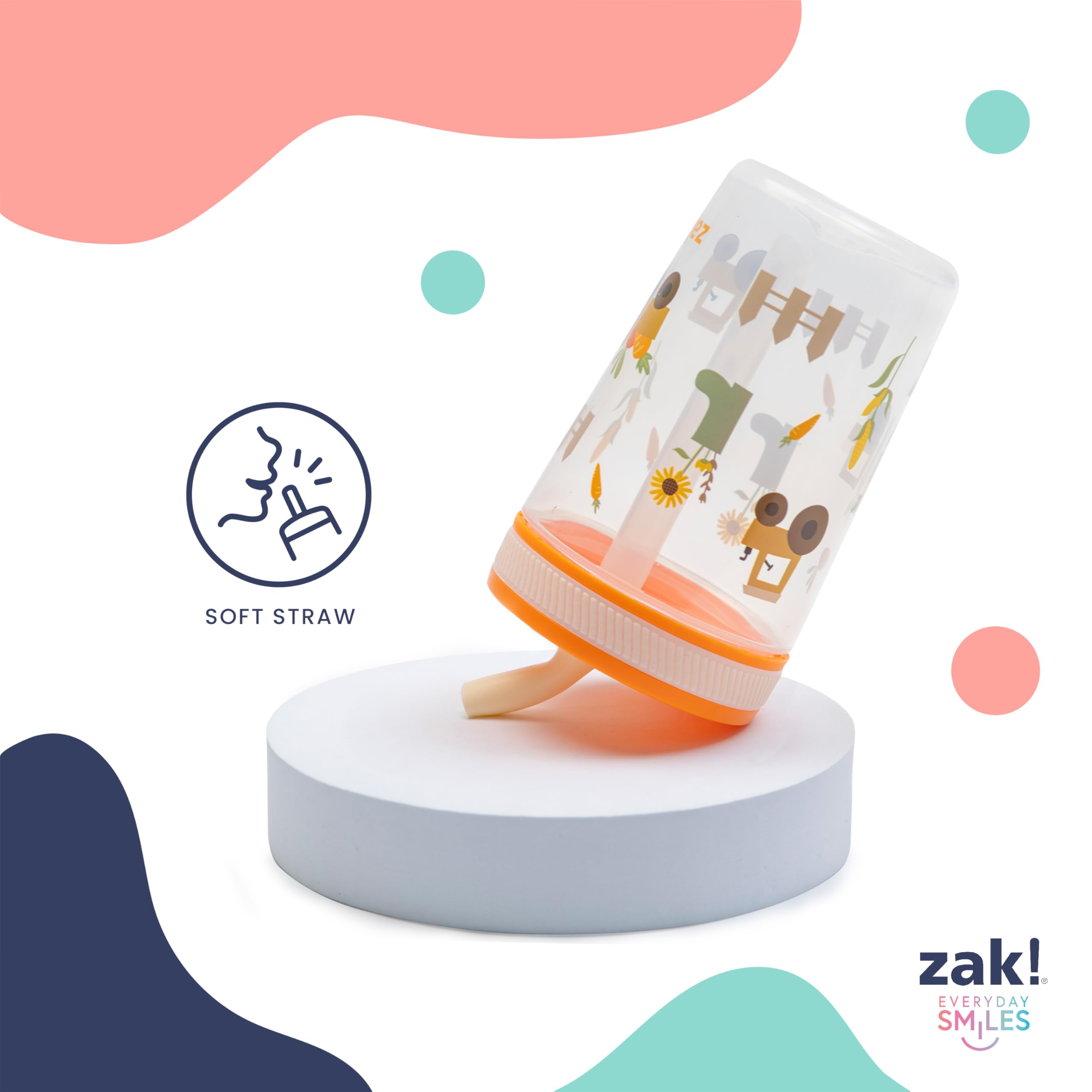 **Zak Designs Kelso 15 oz Tumbler Set (Toy Story 4 - Woody & Buzz 2-Piece Set) - Leak-Proof Toddler Cup with Screw-On Lid & Straw, Durable Plastic & Silicone - Perfect for Kids' Drinks, School, Travel & Outdoor Activities**