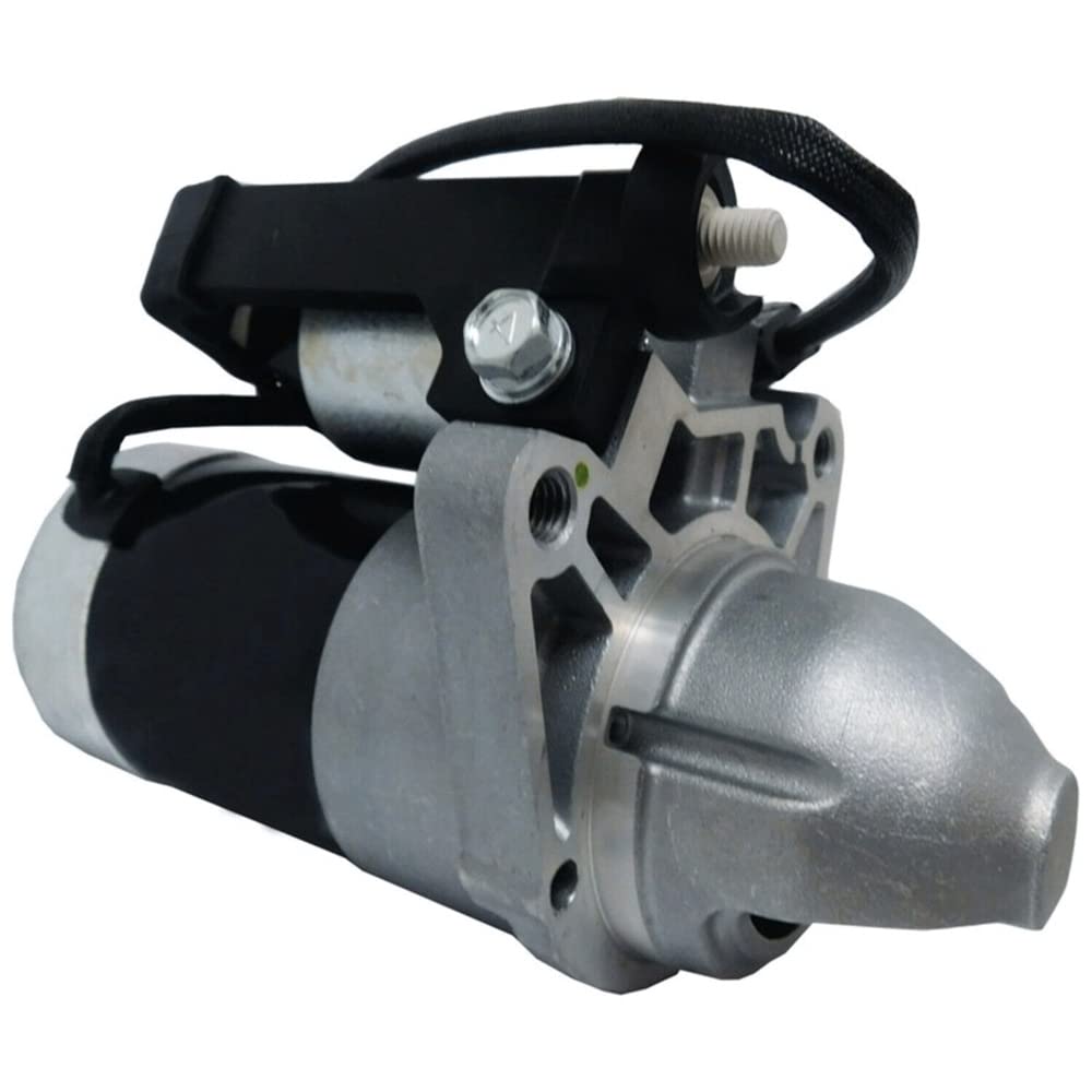1pc Starter Motor 9 Teeth 12V Clockwise Rotation 2.0KW Power Permanent Magnet Gear Reduction for Nissan Titan XD, Titan, Pathfinder & NV3500 - Perfect for Truck & Van Engine Repairs & Replacements