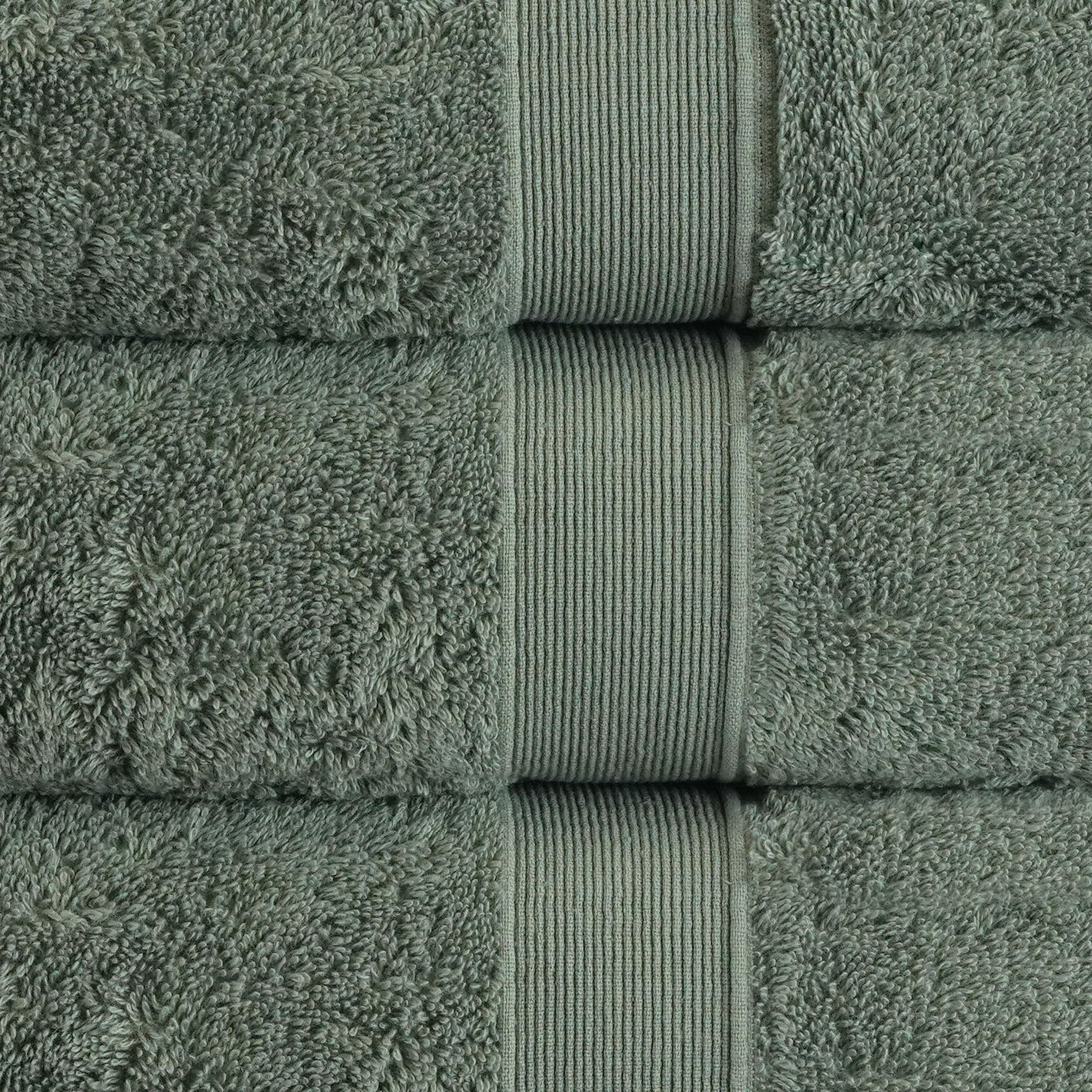 Premium Chakir Turkish Linens 100% Turkish Cotton 550-600 GSM Bath Towels | Ultra Soft, Highly Absorbent Luxury Towels for Spa, Gym & Daily Use | 27 x 54 Inches (Gray) - Perfect for Bathroom, Beach & Hotel