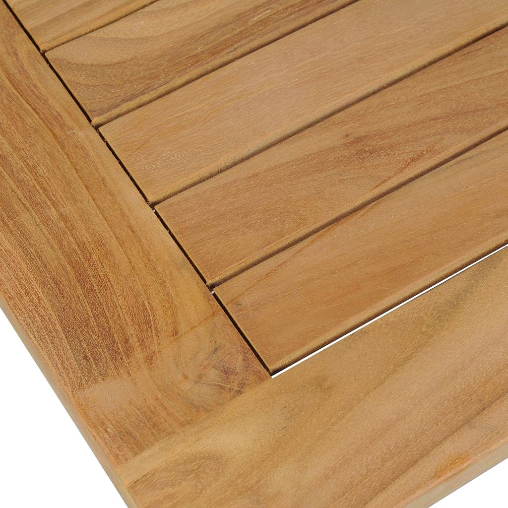 Premium Rectangular Teak Coffee Table - 35.4