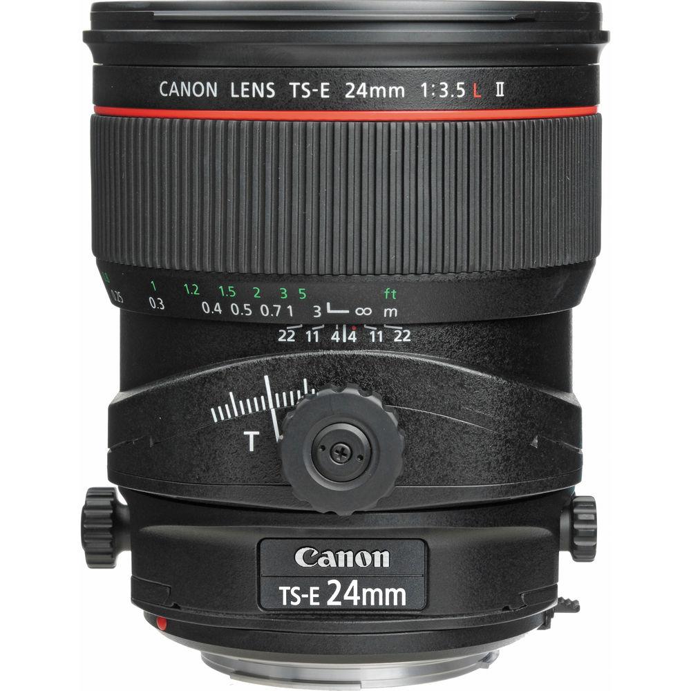 Canon 24mm F3.5 L II TS-E Tilt Shift Lens for Architecture & Product Photography - Professional Wide Angle Perspective Control Lens for DSLR Cameras