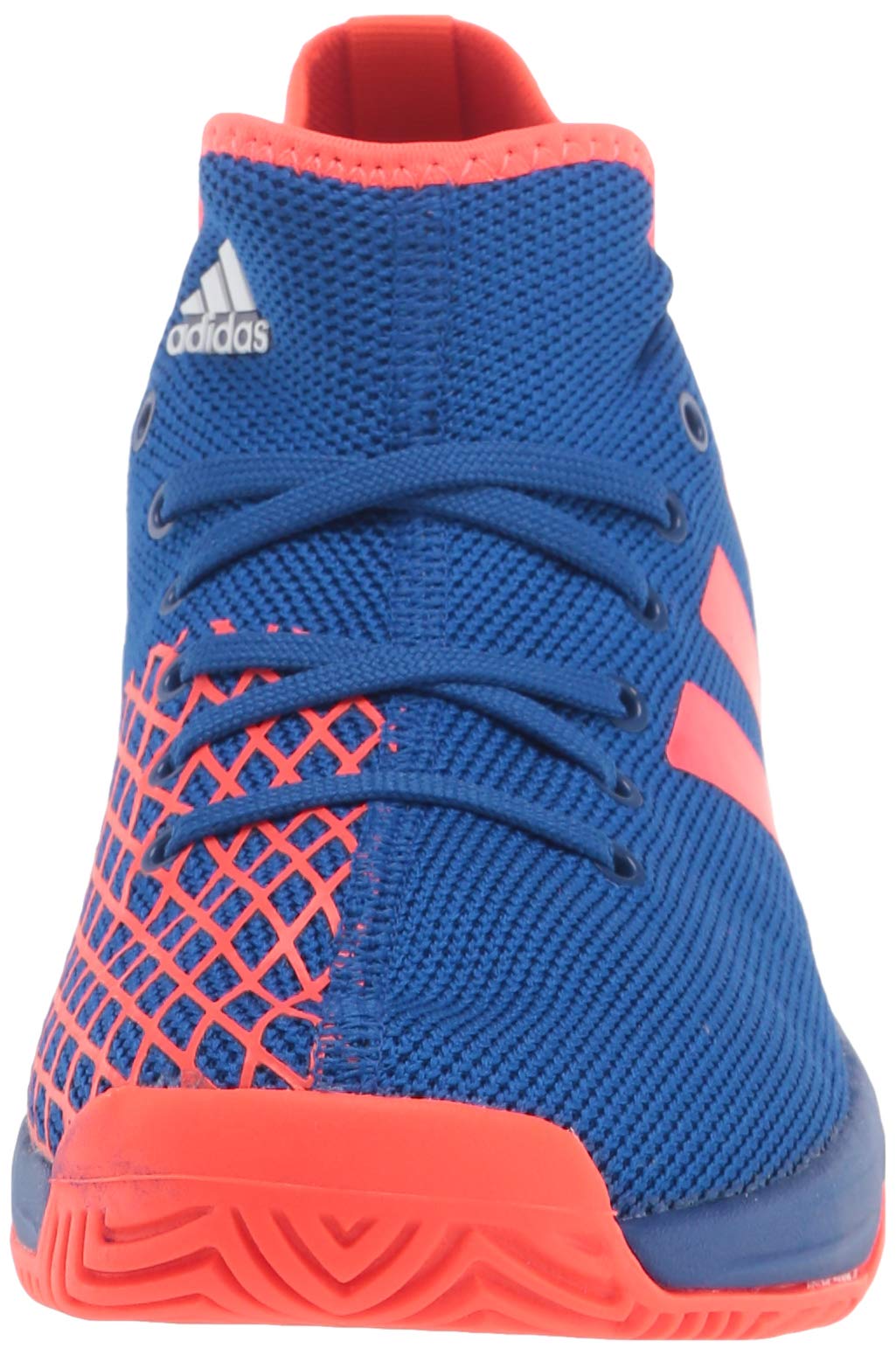 adidas Phenom Tennis Shoes for Kids - Royal/Solar Red Unisex Big Kid Size 4.5 US | Lightweight Athletic Sneakers for Tennis Training & Court Play