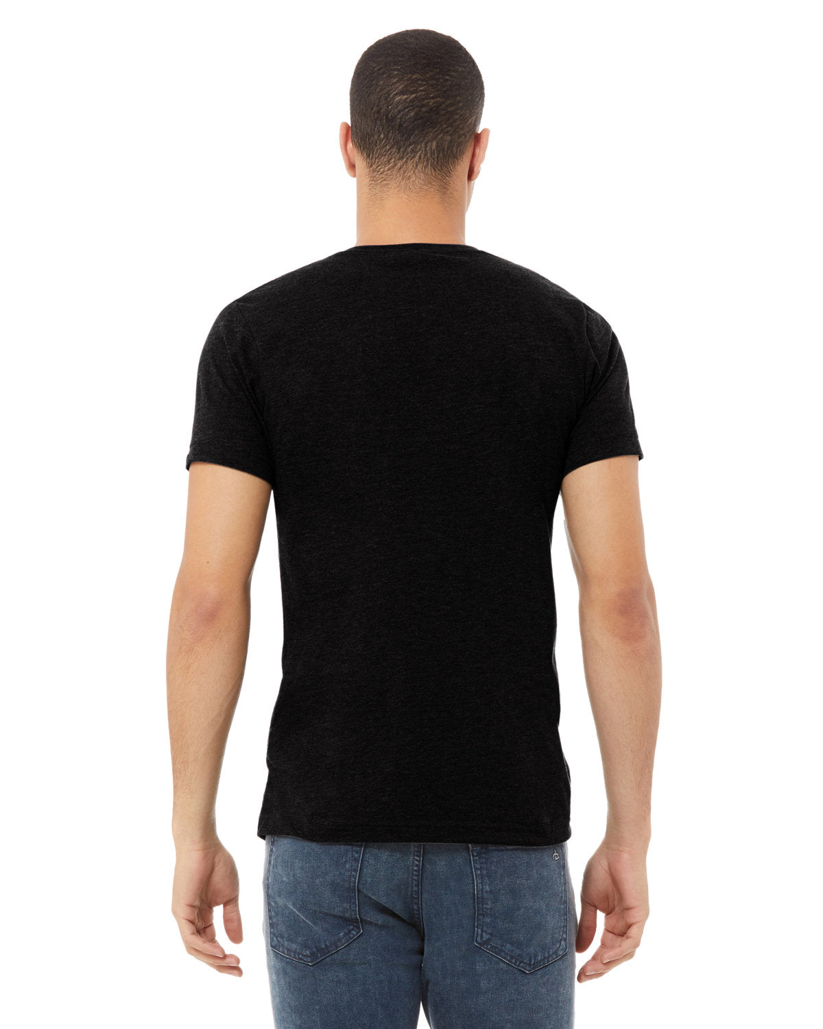 Bella + Canvas 3005CVC Unisex CVC Jersey V-Neck T-Shirt - Soft Cotton Blend Tee for Men & Women - Perfect for Casual Wear, Workouts, and Everyday Comfort