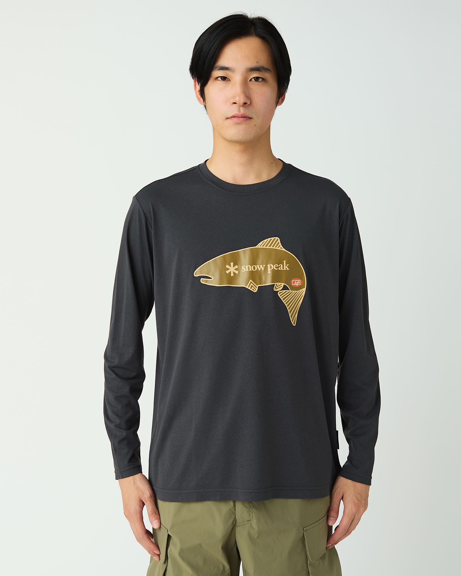 Yamame Graphic Long Sleeve T-Shirt for Men & Women | Stylish Casual Cotton Tee | Perfect for Streetwear, Outfits & Everyday Wear