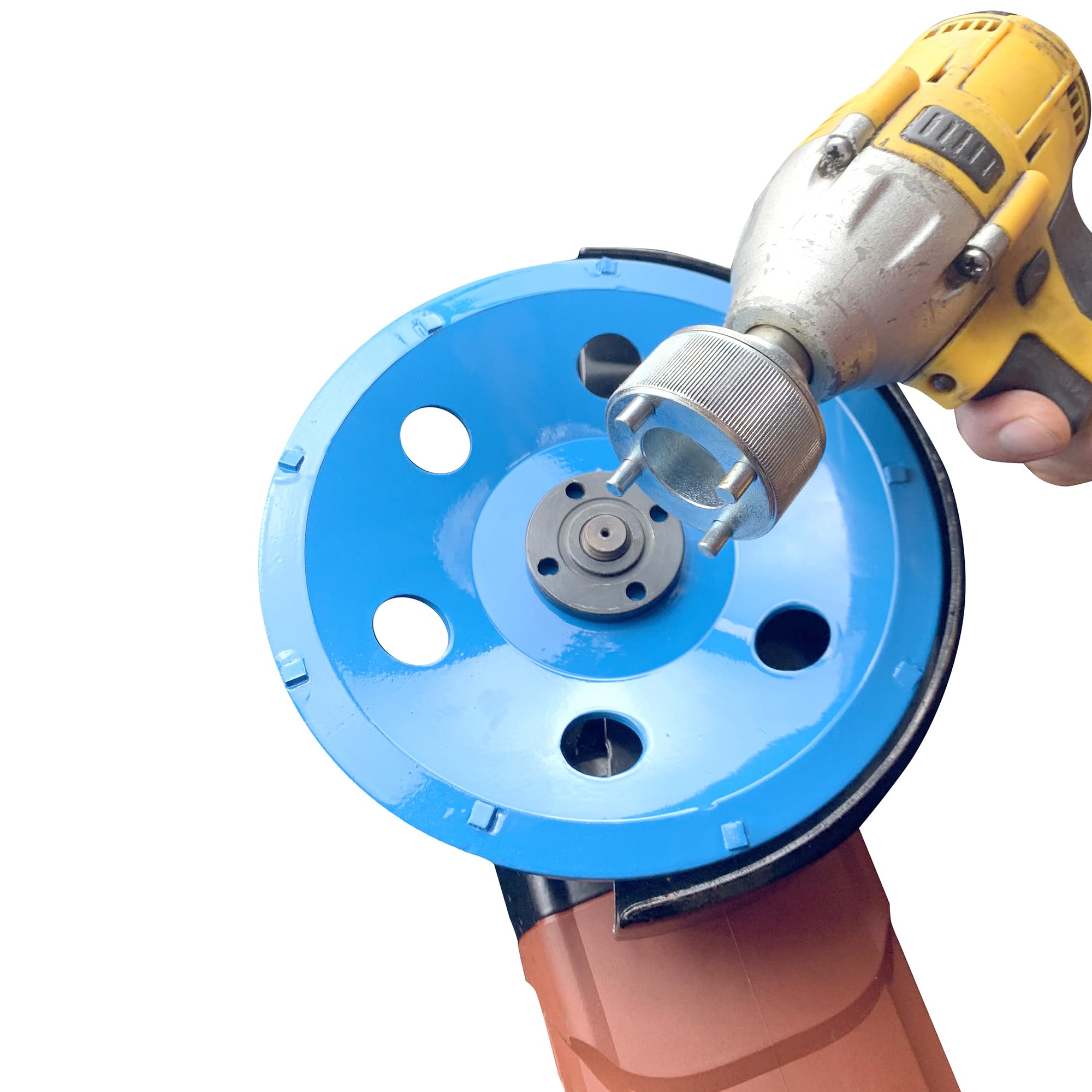 1/2 Inch Diamond Cup Grinding Wheel for Angle Grinder - Heavy Duty Grinding, Removal & Installation Tool - Perfect for Concrete, Masonry & Tile Work