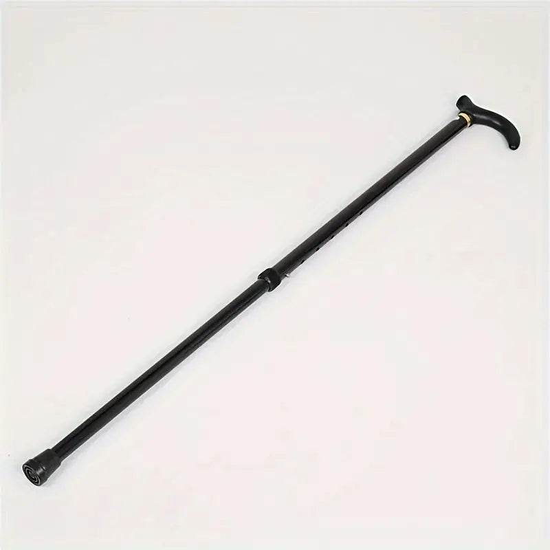 Adjustable Aluminum Alloy Telescopic Walking Stick - Lightweight Folding Cane for Hiking, Travel & Elderly Support - Perfect for Outdoor Adventures & Daily Mobility Assistance