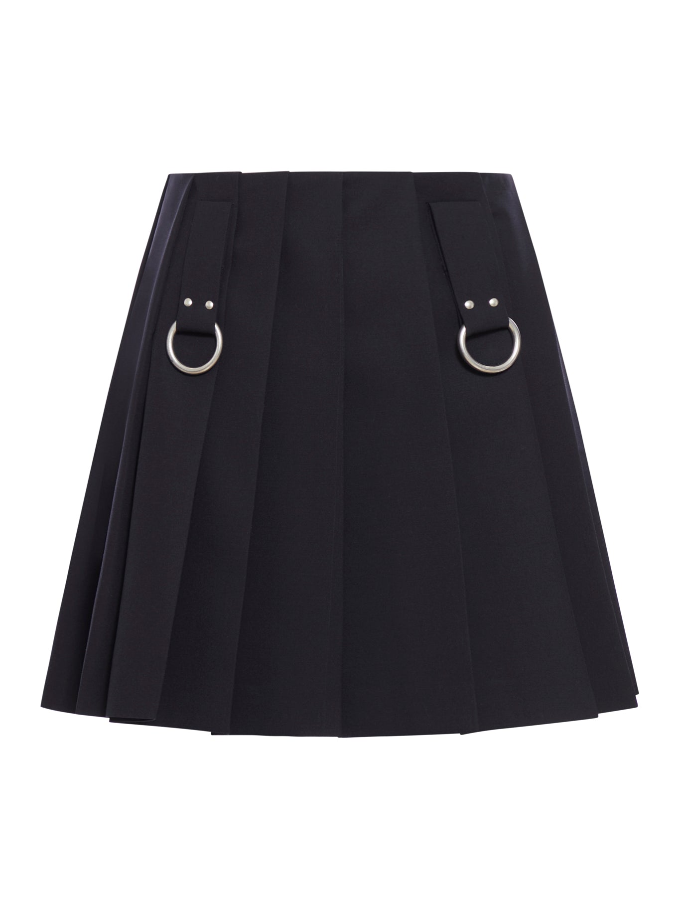 Stylish Pleated Wool Skirt for Women - Classic A-Line Mid-Length Skirt with Comfortable Fit - Perfect for Office, Parties & Fall/Winter Fashion