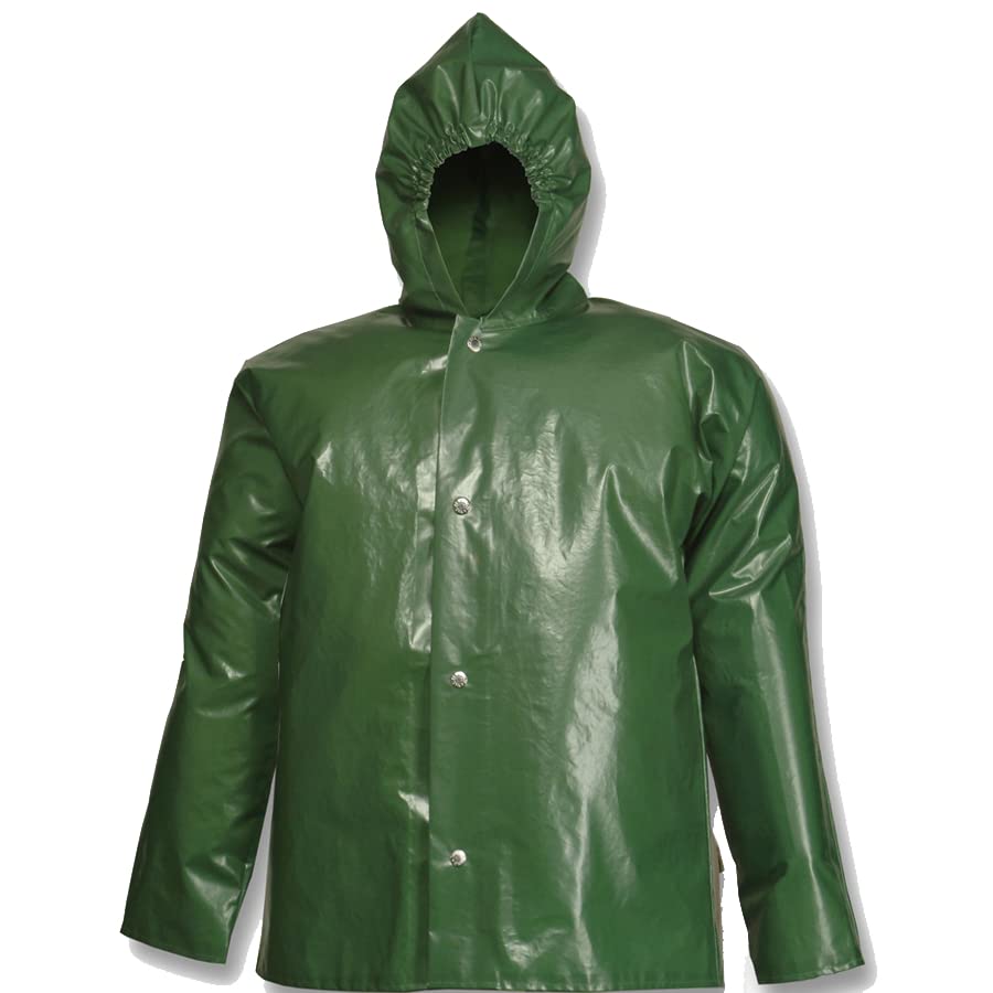 Tingley Standard Iron Eagle Waterproof Jacket - Men's Heavy Duty Rain Coat for Outdoor Work, Hiking & Construction - Windproof & Durable Workwear