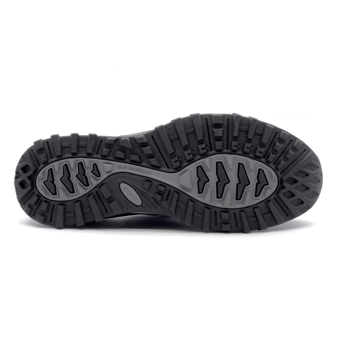 Summit Trail SD 10 Composite Toe Work Shoes for Men - Lightweight Safety Boots with Slip Resistant & Electrical Hazard Protection - Ideal for Construction, Hiking & Outdoor Work (Black)