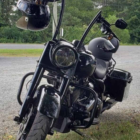 Eagle Lights 7 Complex Reflector LED Headlight for Harley Davidson & Indian Motorcycles - High Brightness, Durable & Waterproof - Perfect for Night Riding & Off-Road Adventures