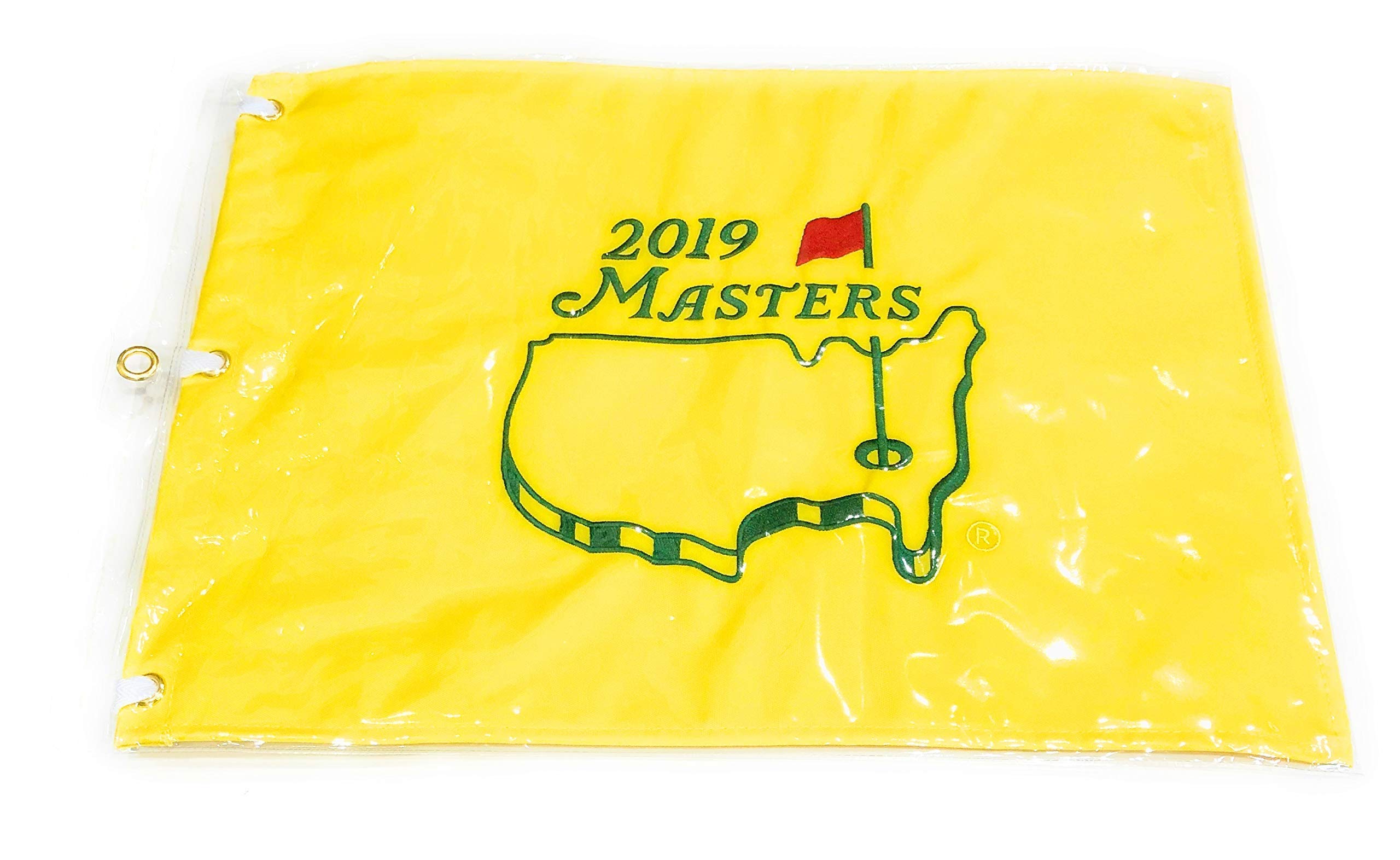 2019 Masters Golf Flag - Embroidered Pin Flag from Augusta National Golf Course | Collectible Memorabilia for Golf Fans & Home Decor
