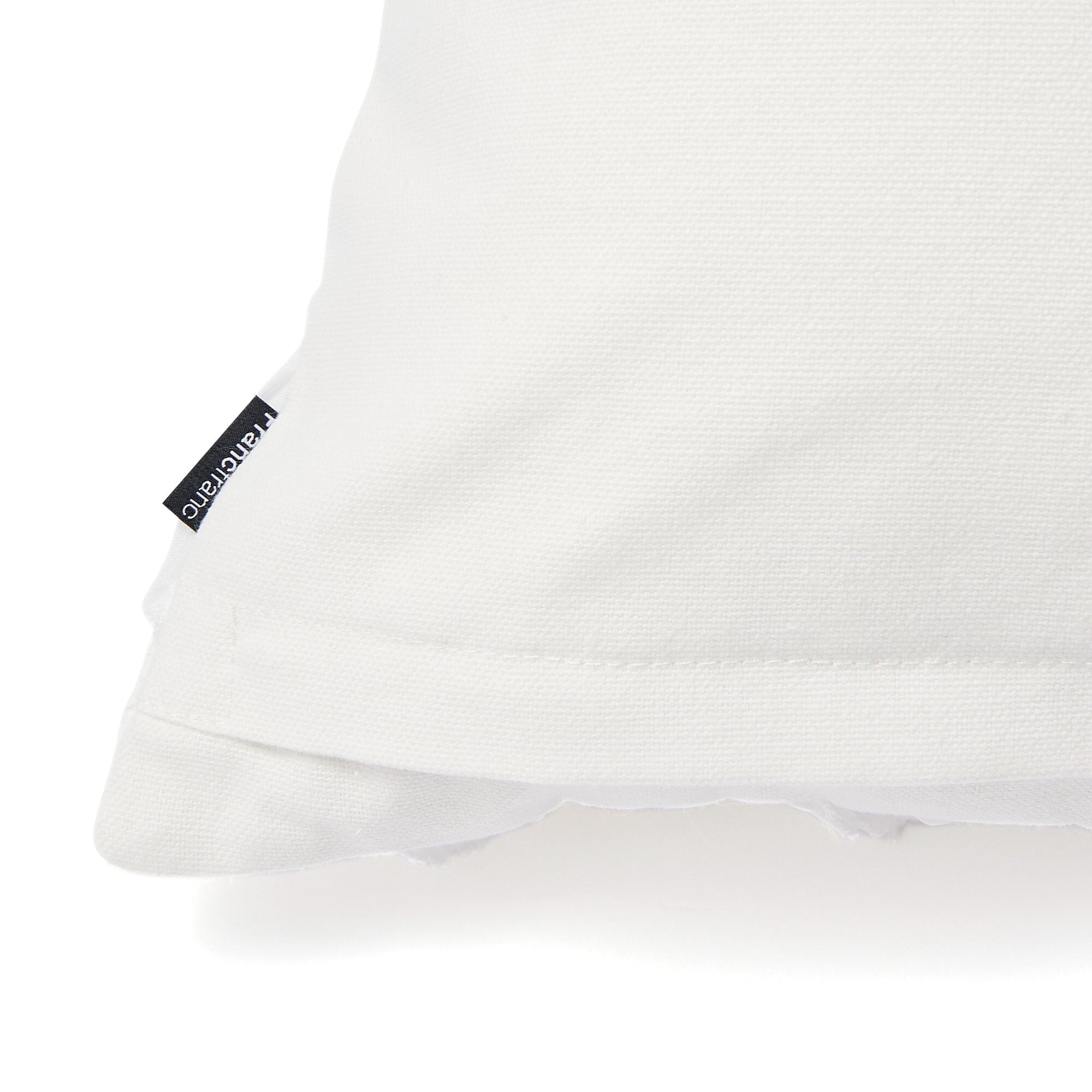 Elegant White Chiffon Frill Cushion Cover 18x18 Inches - Perfect for Sofa, Bed, and Home Decor