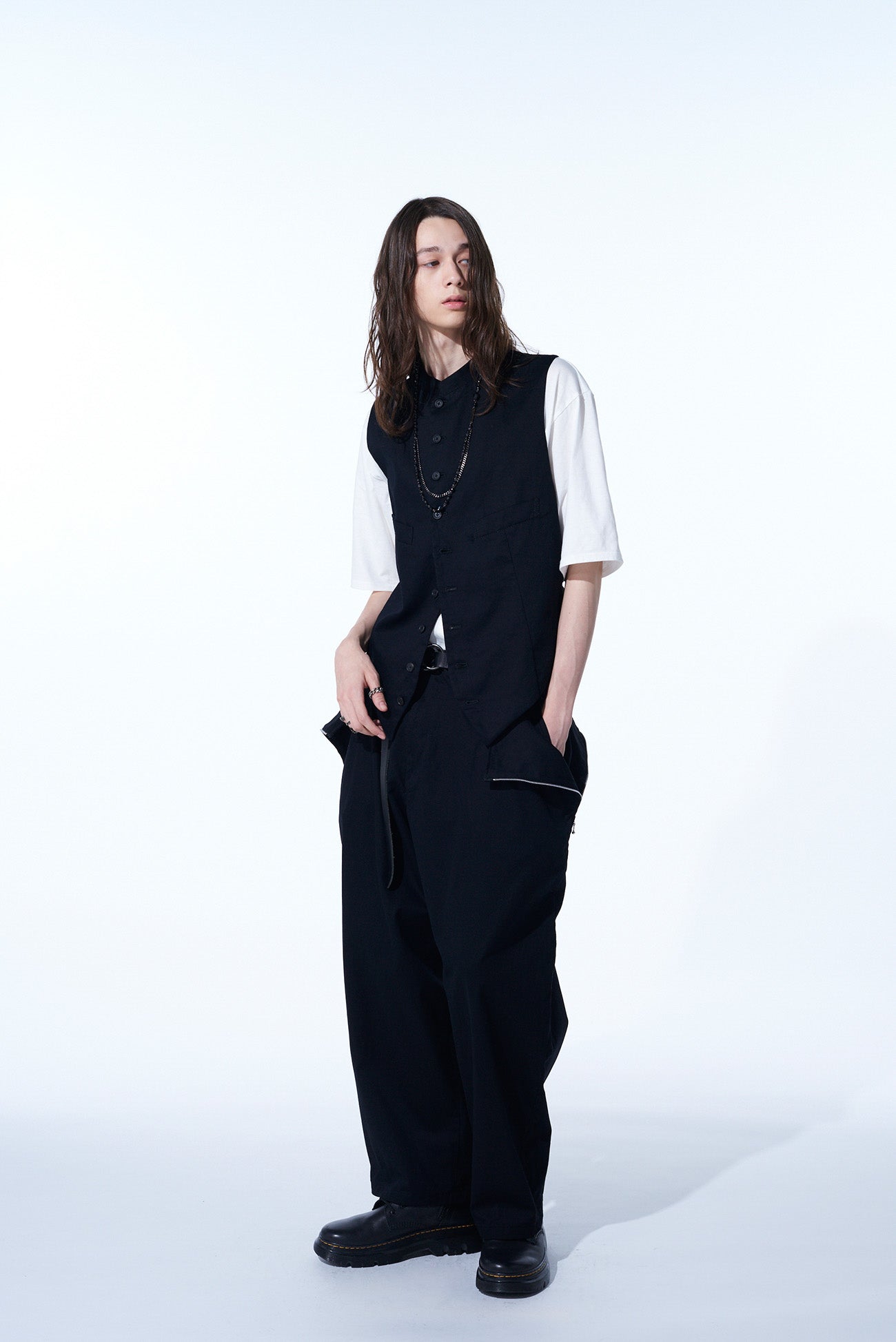 **Cotton Twill Drawstring Wide Leg Pants with Side Zip Pockets - Comfortable Casual Pants for Women, Lounge Wear, Travel & Everyday Outfits**